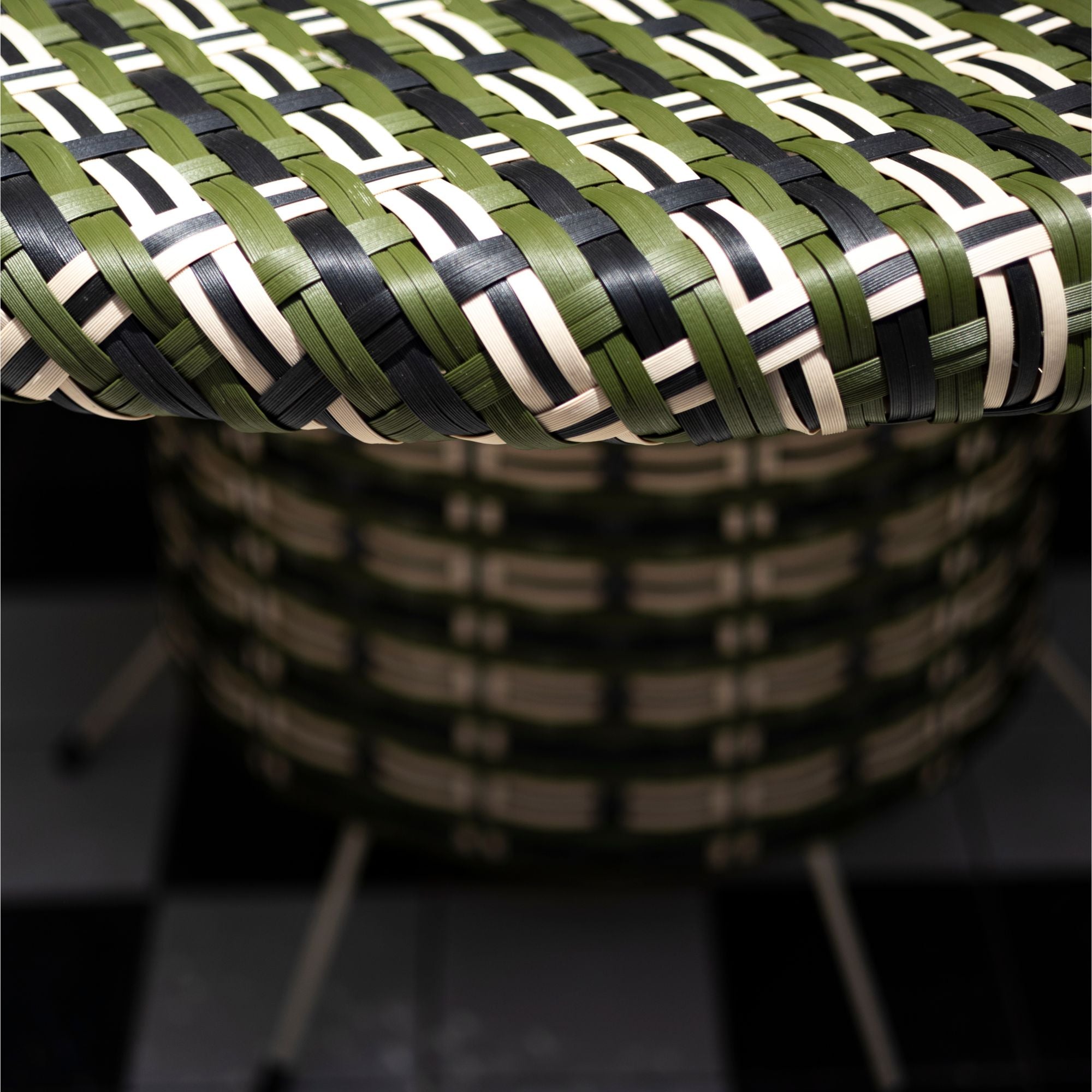 Woven Outdoor Dining Table - Palm
