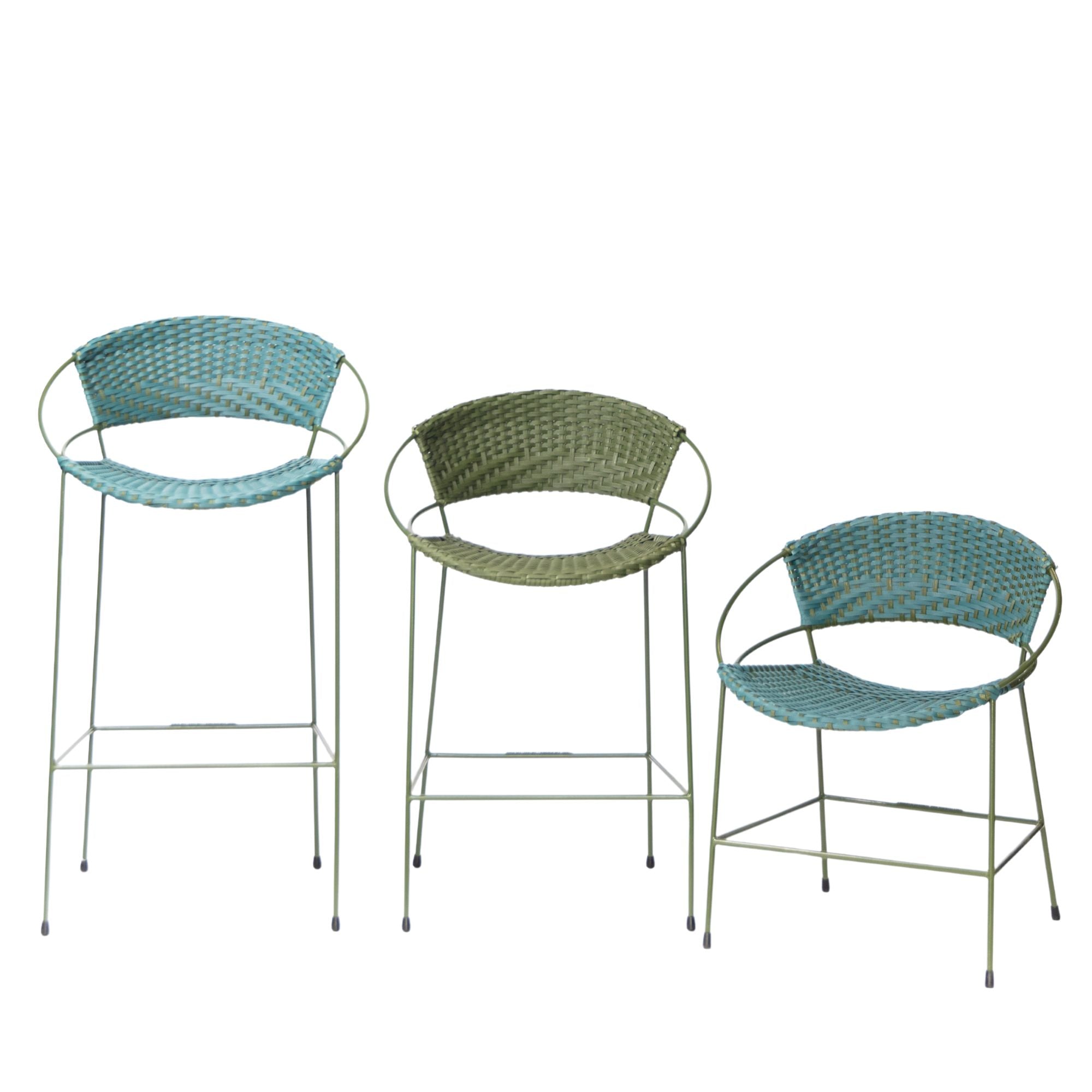 Woven Outdoor Bar Stool