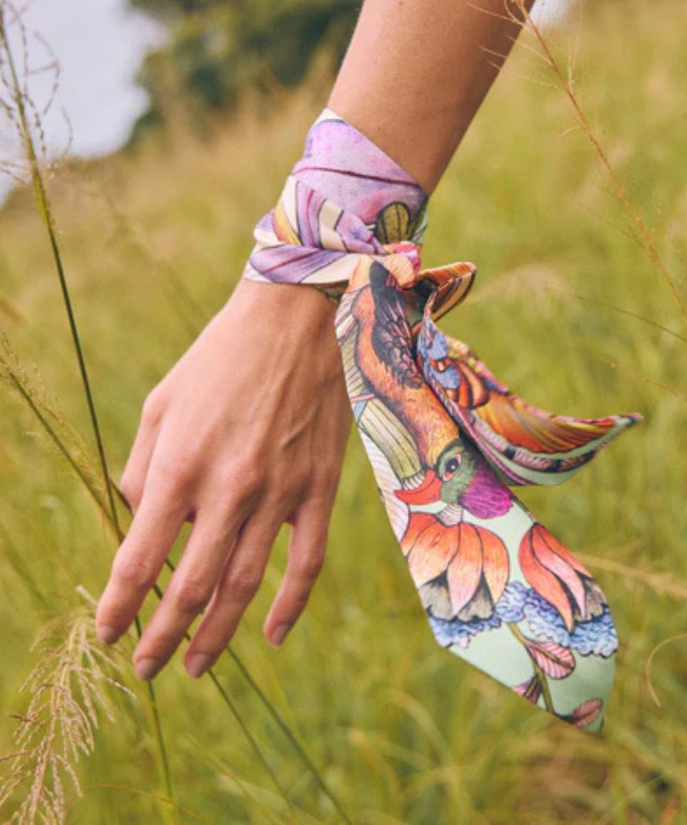 Phinda Pride Silk Twill - Flamingo