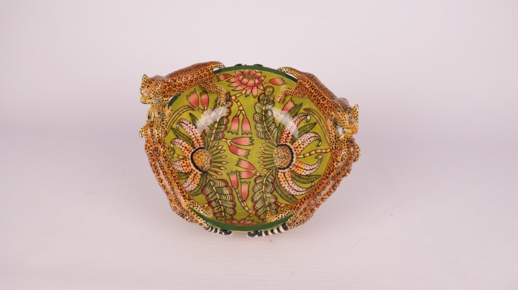 Ardmore Ceramic Art - Leopard Bowl