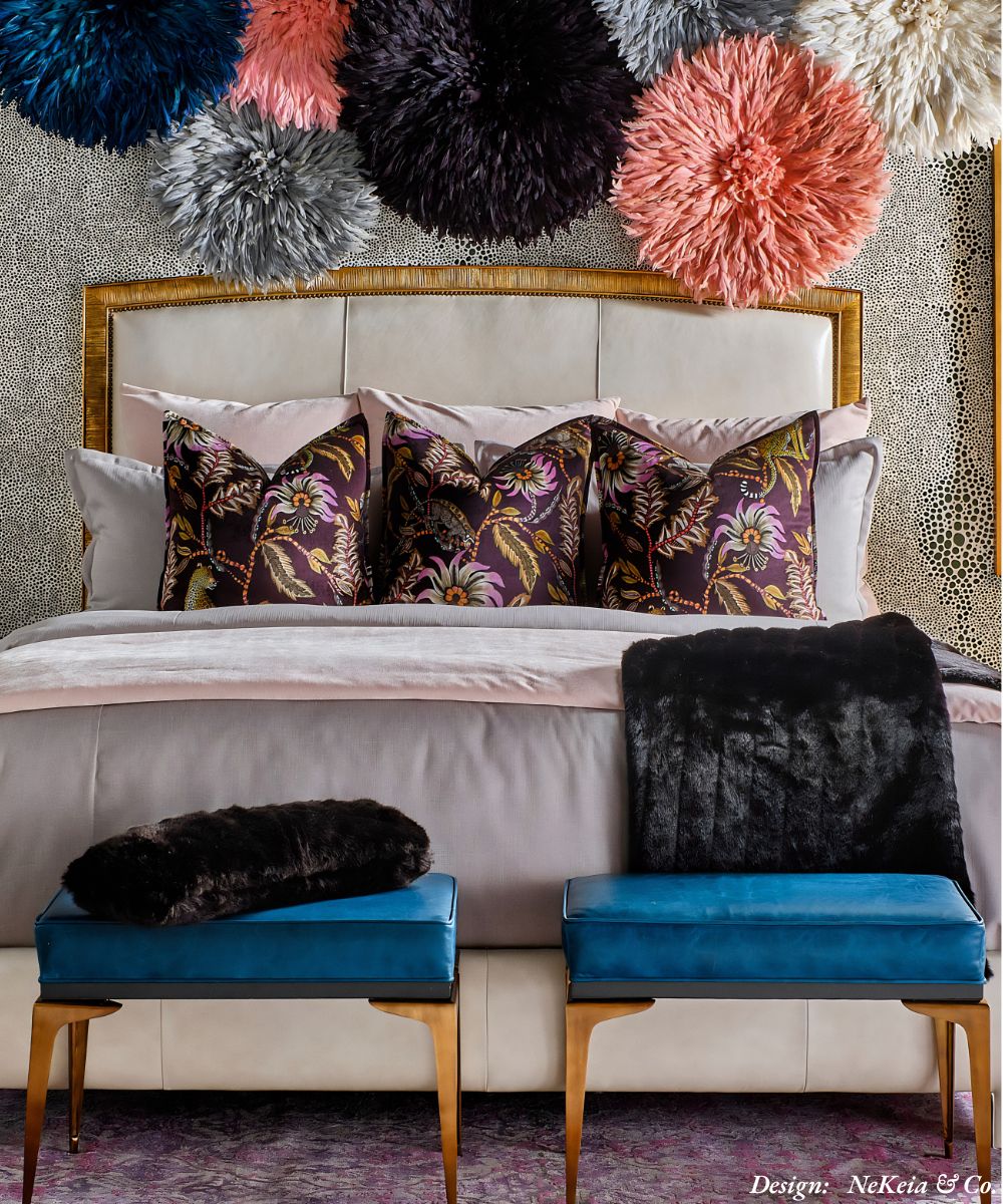 Monkey Bean Velvet Pillow - Night