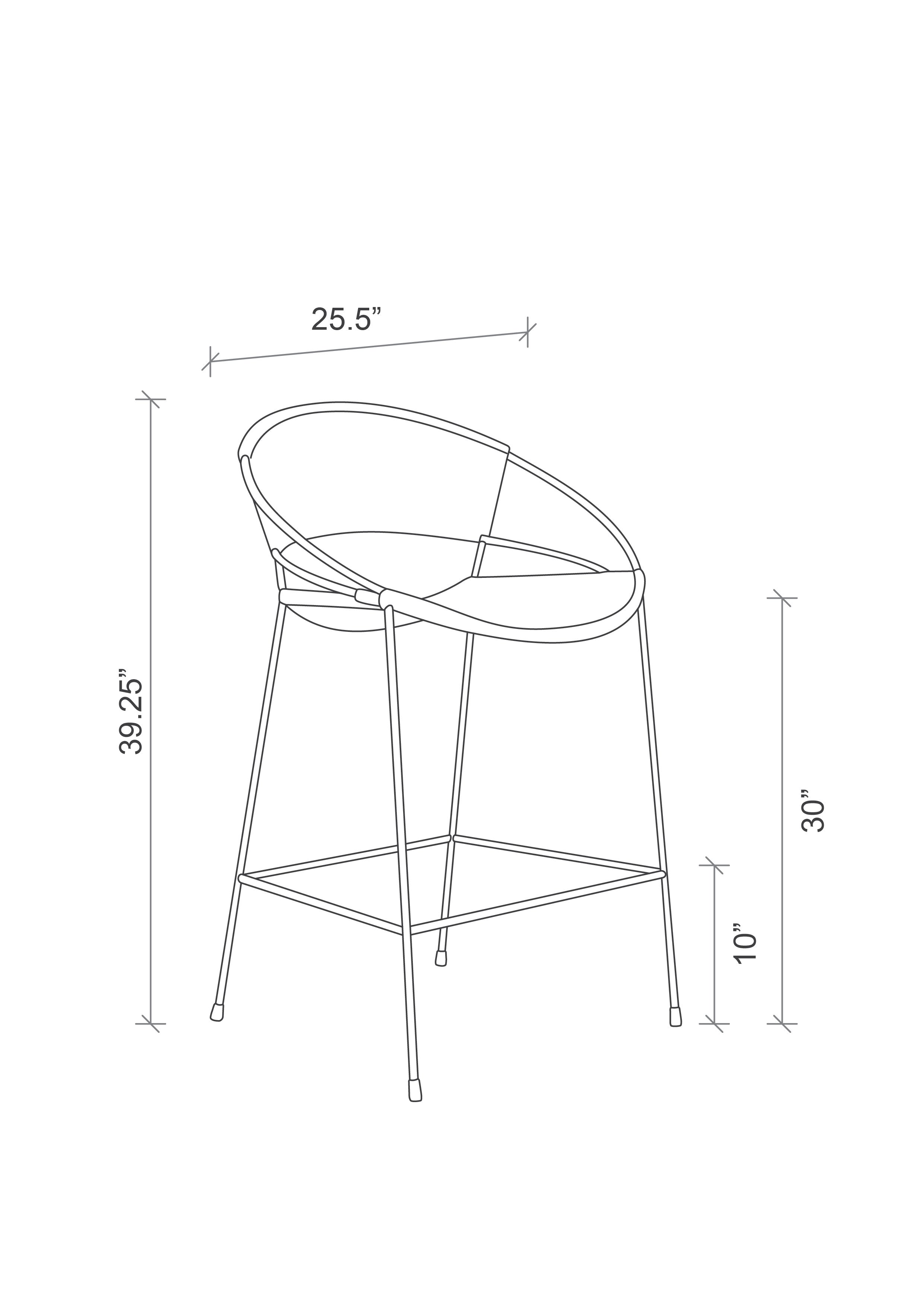 Woven Outdoor Counter Stool