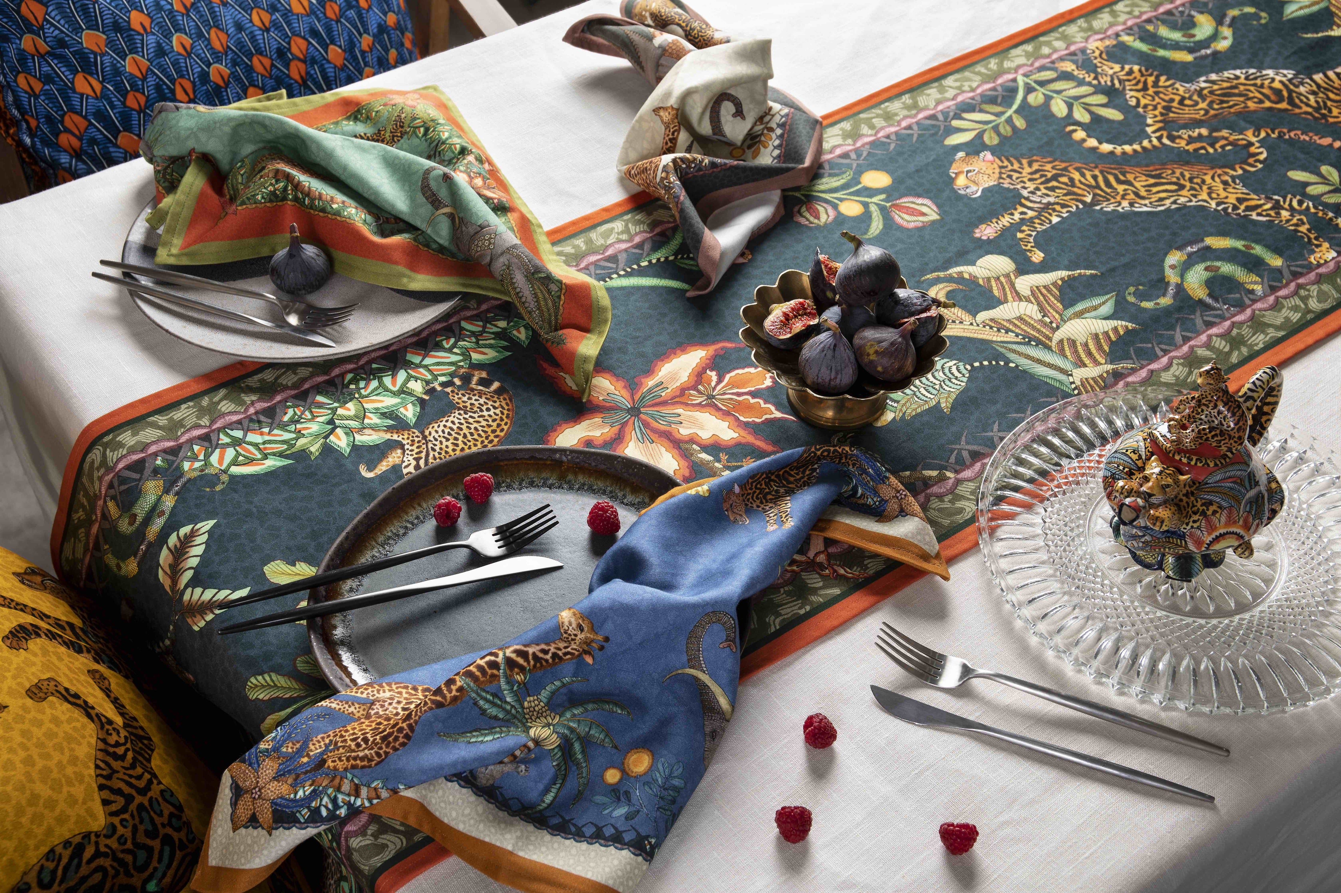 Sabie Forest Napkins (Pair) - Jade