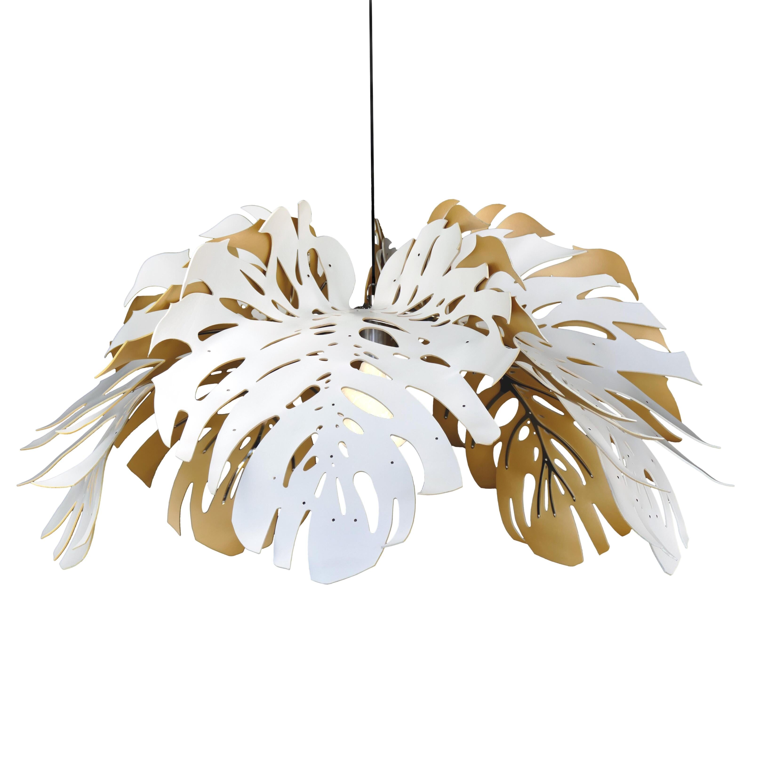 Delicious Light - Bone / Gold Leather