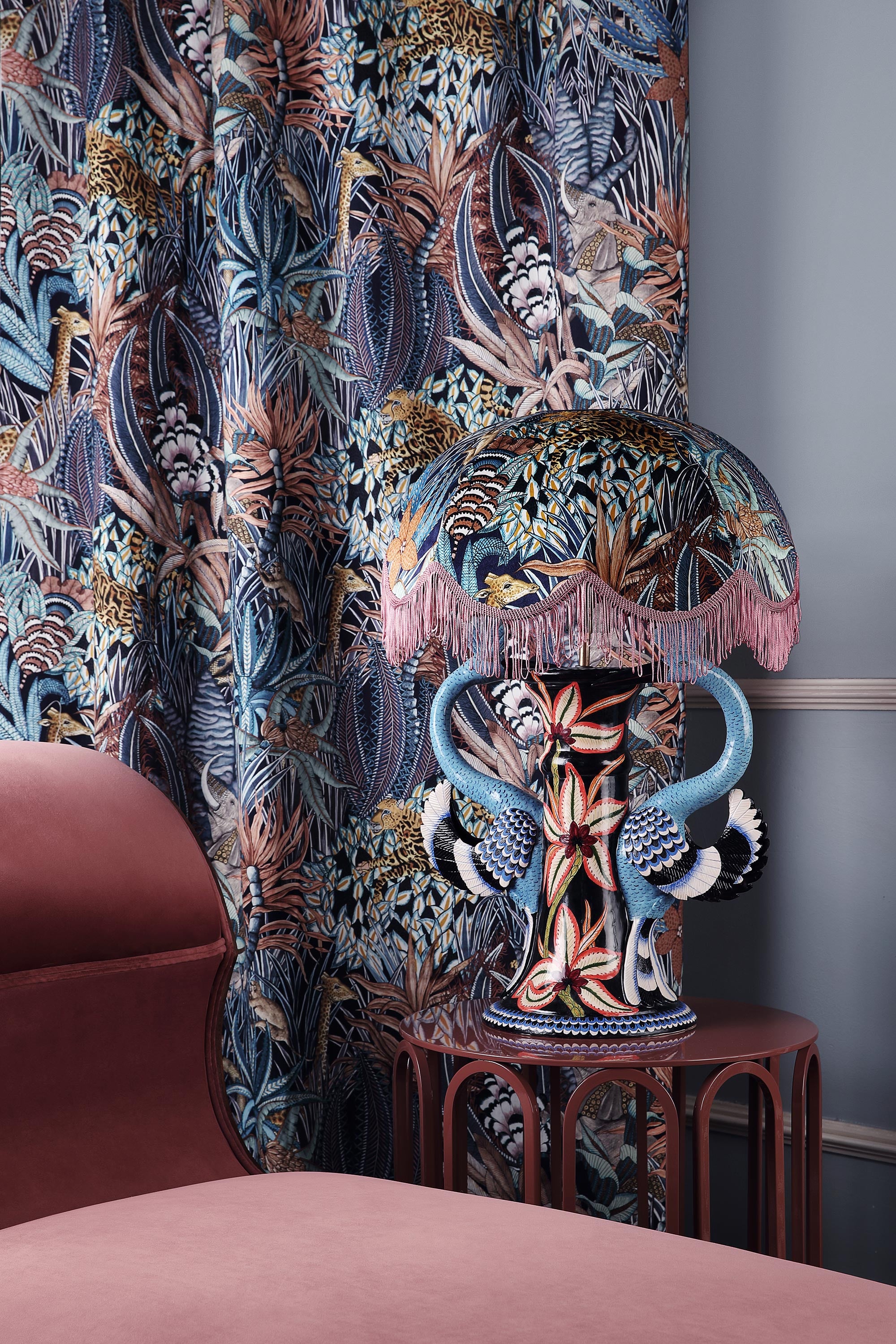 Sabie Forest Fabric - Linen - Dawn