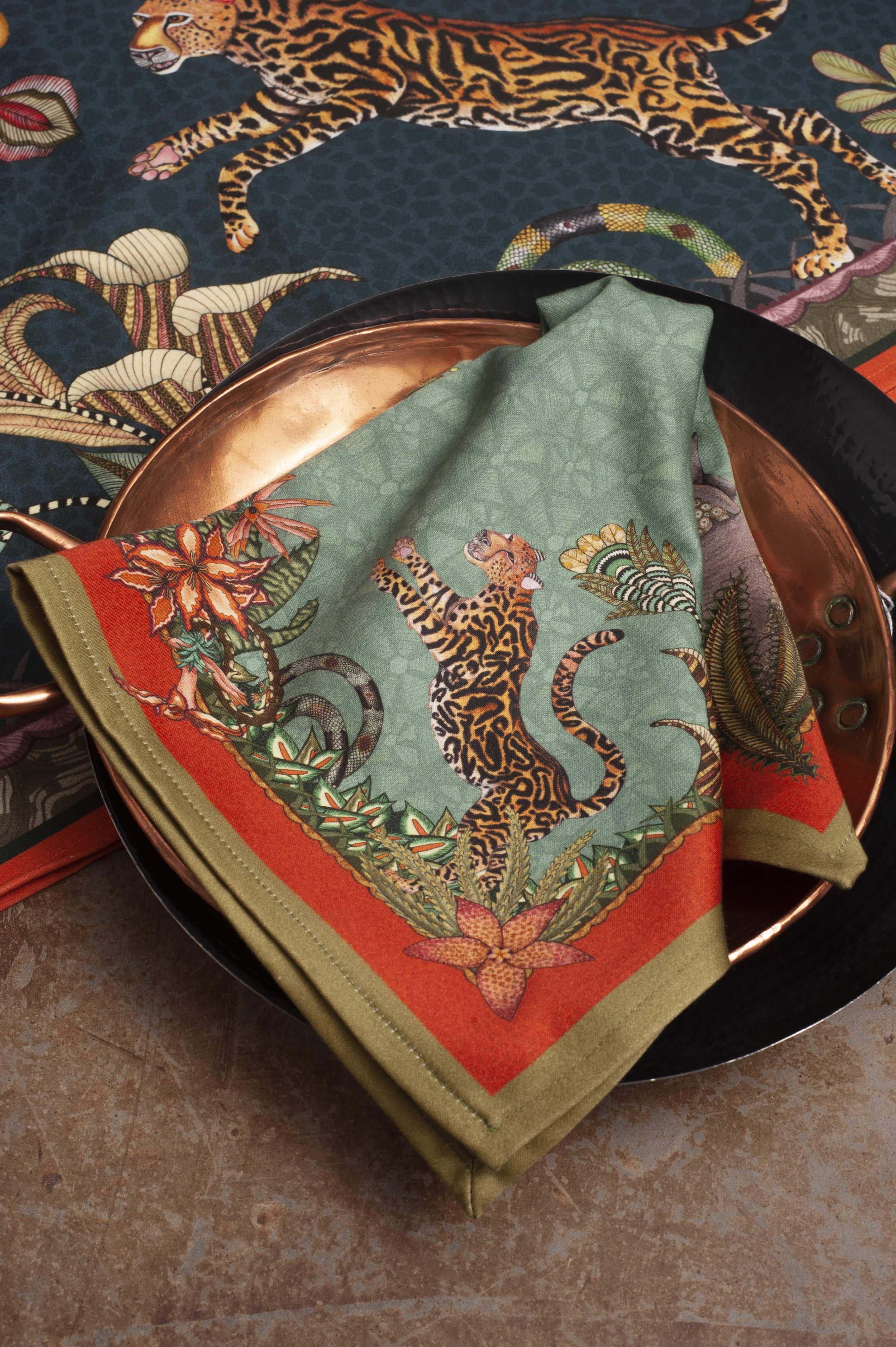Sabie Forest Napkins (Pair) - Jade