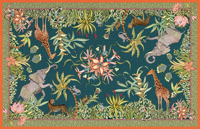 Sabie Forest Tablecloth - Delta