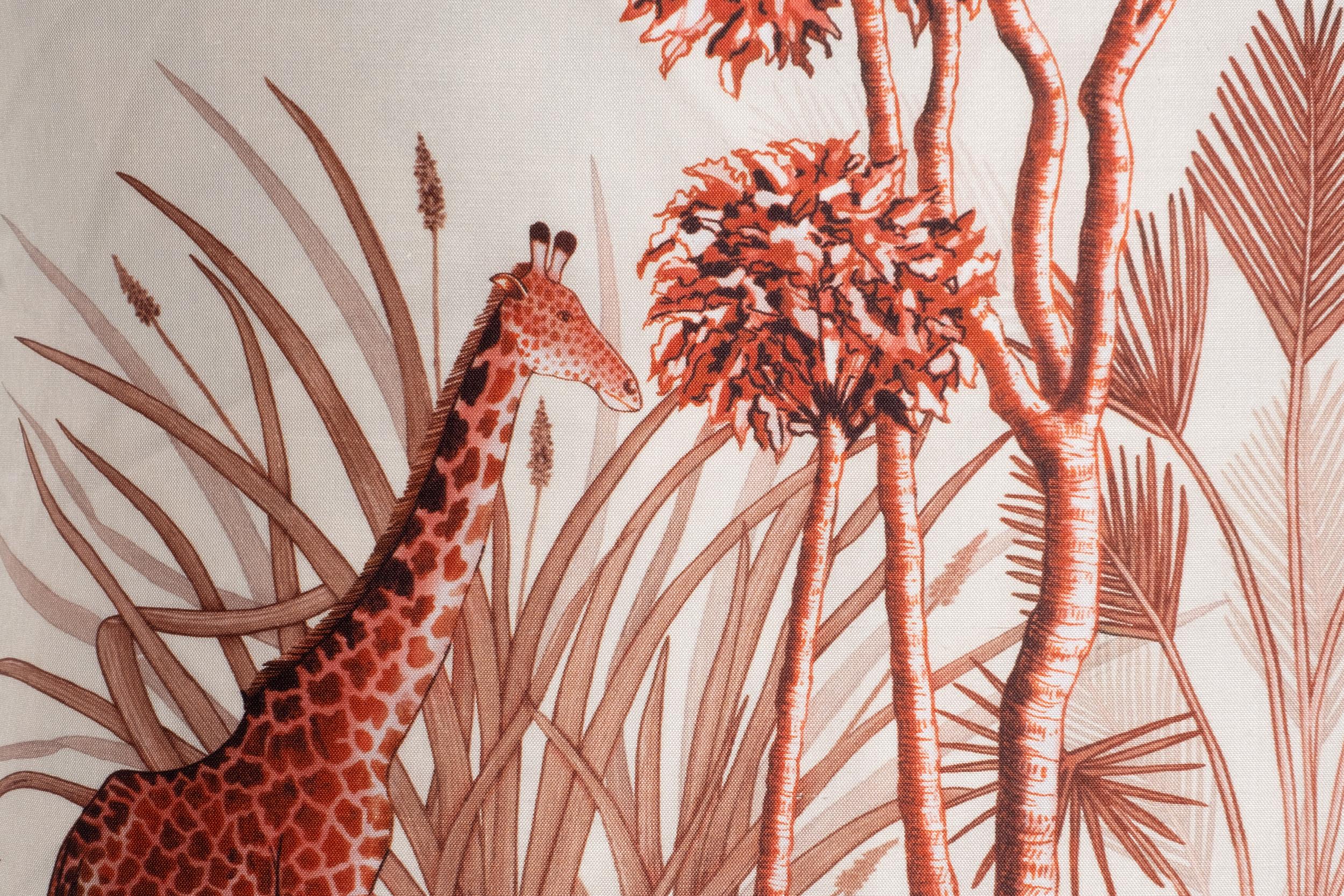 Thanda Toile Pillow - Silk - Plum