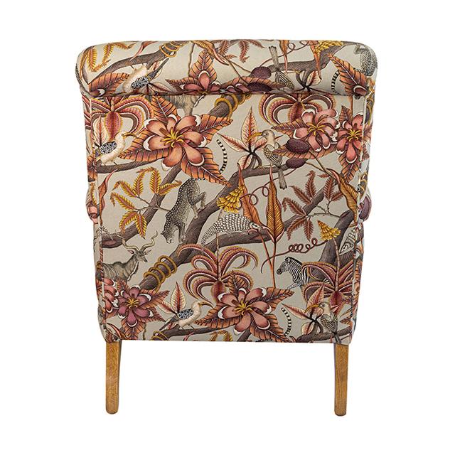 Kudu Pod Chair - Pangolin Park Plum - Sealed Oak