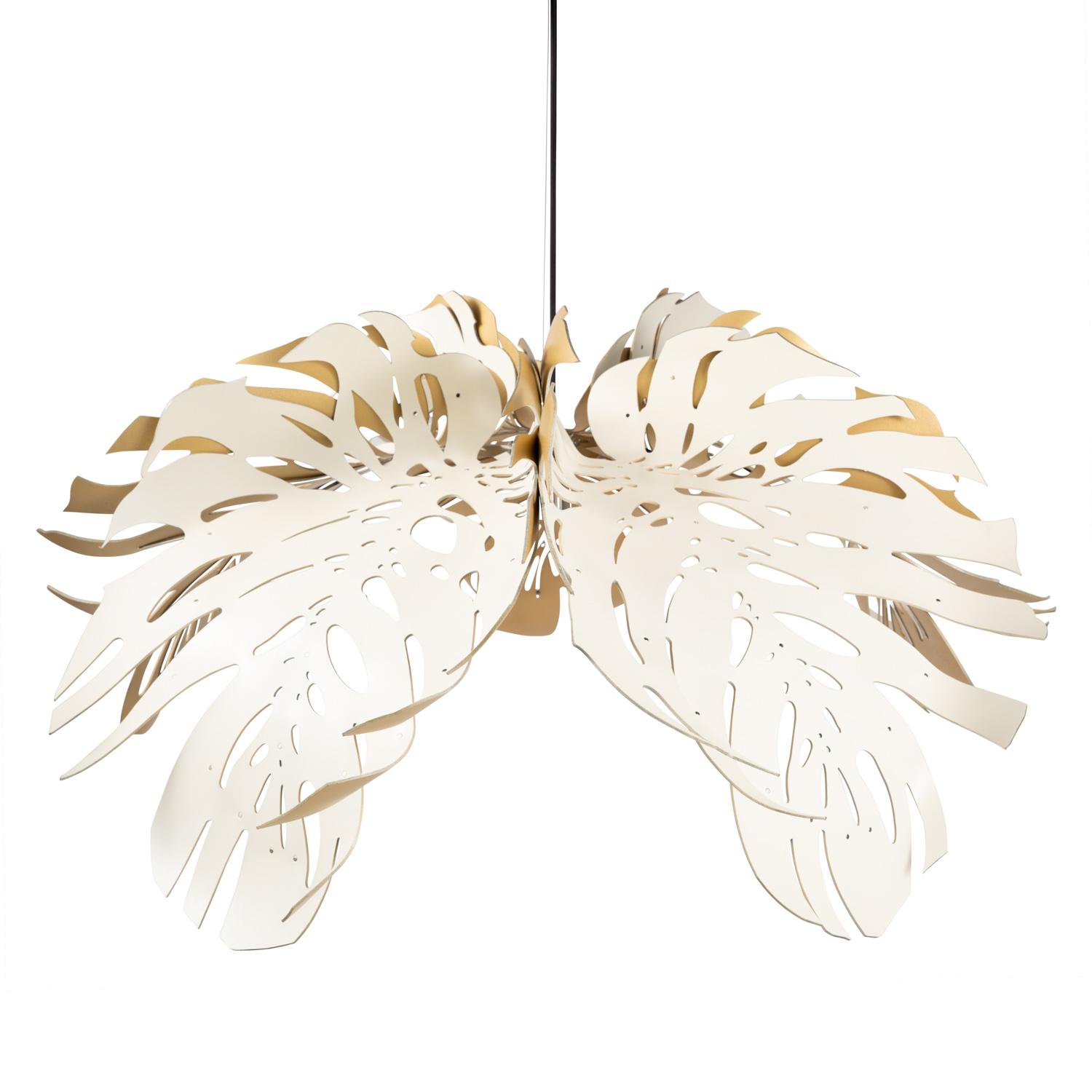 Delicious Light - Bone / Gold Leather