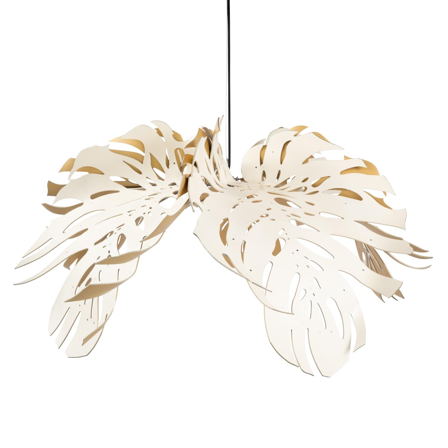 Delicious Light - Bone / Gold Leather