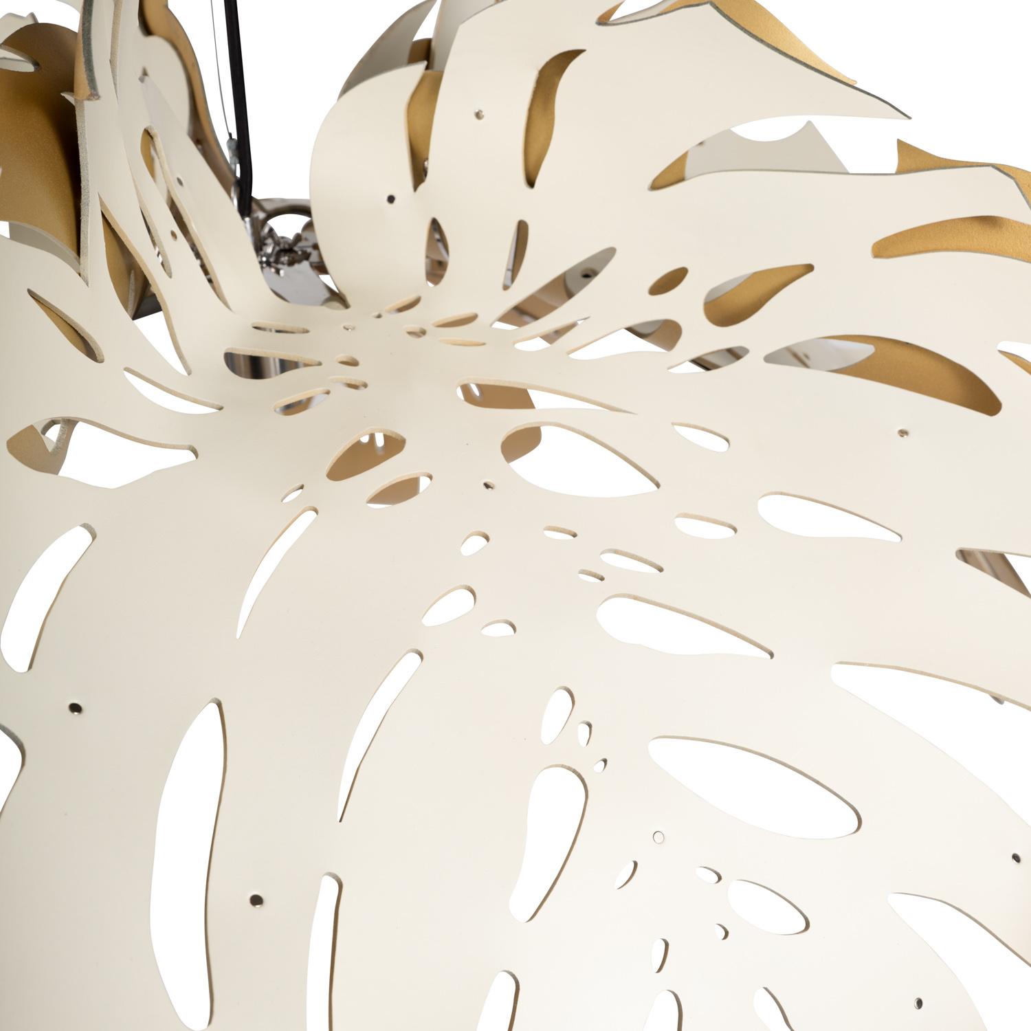 Delicious Light - Bone / Gold Leather