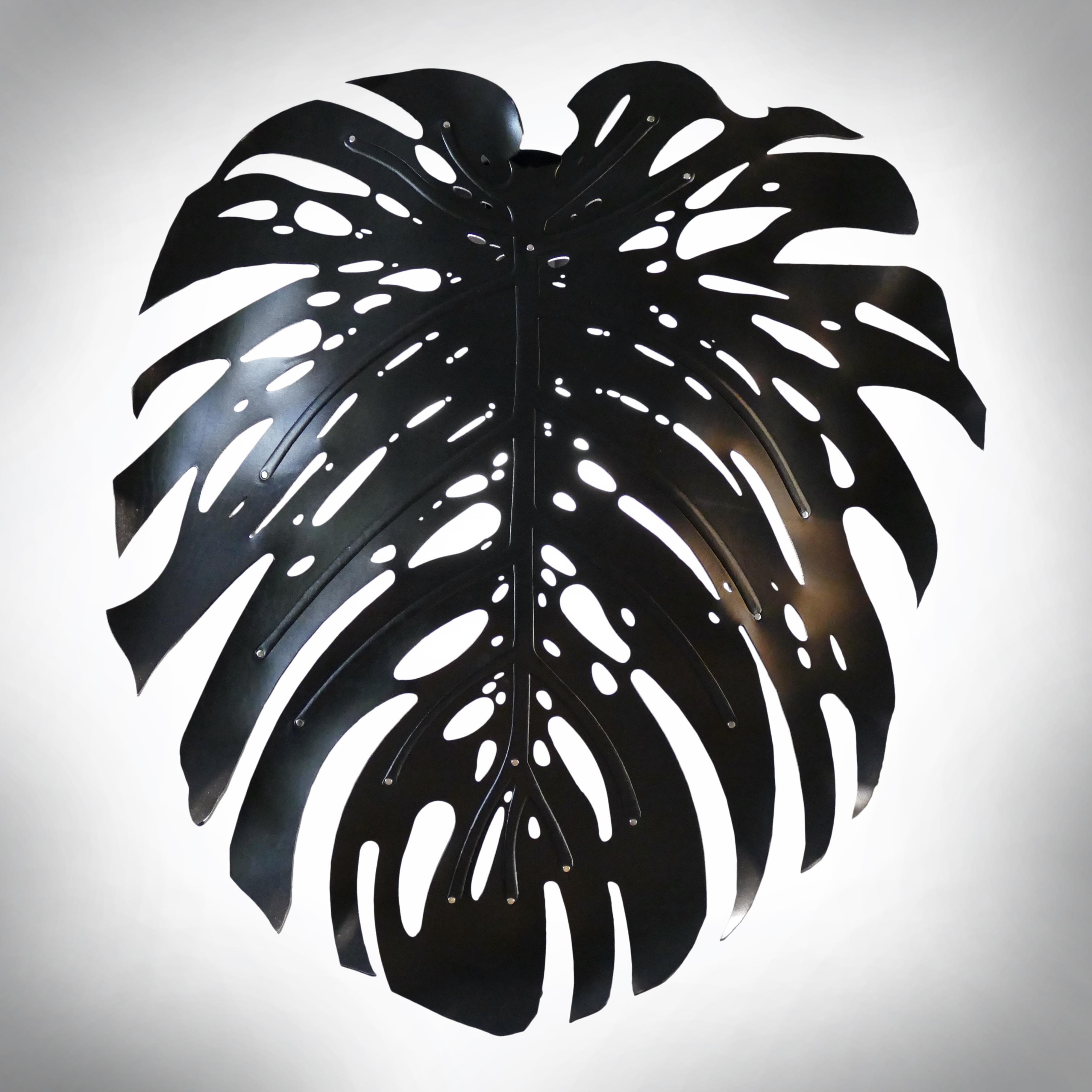 Delicious Wall Sconce - Black Leather