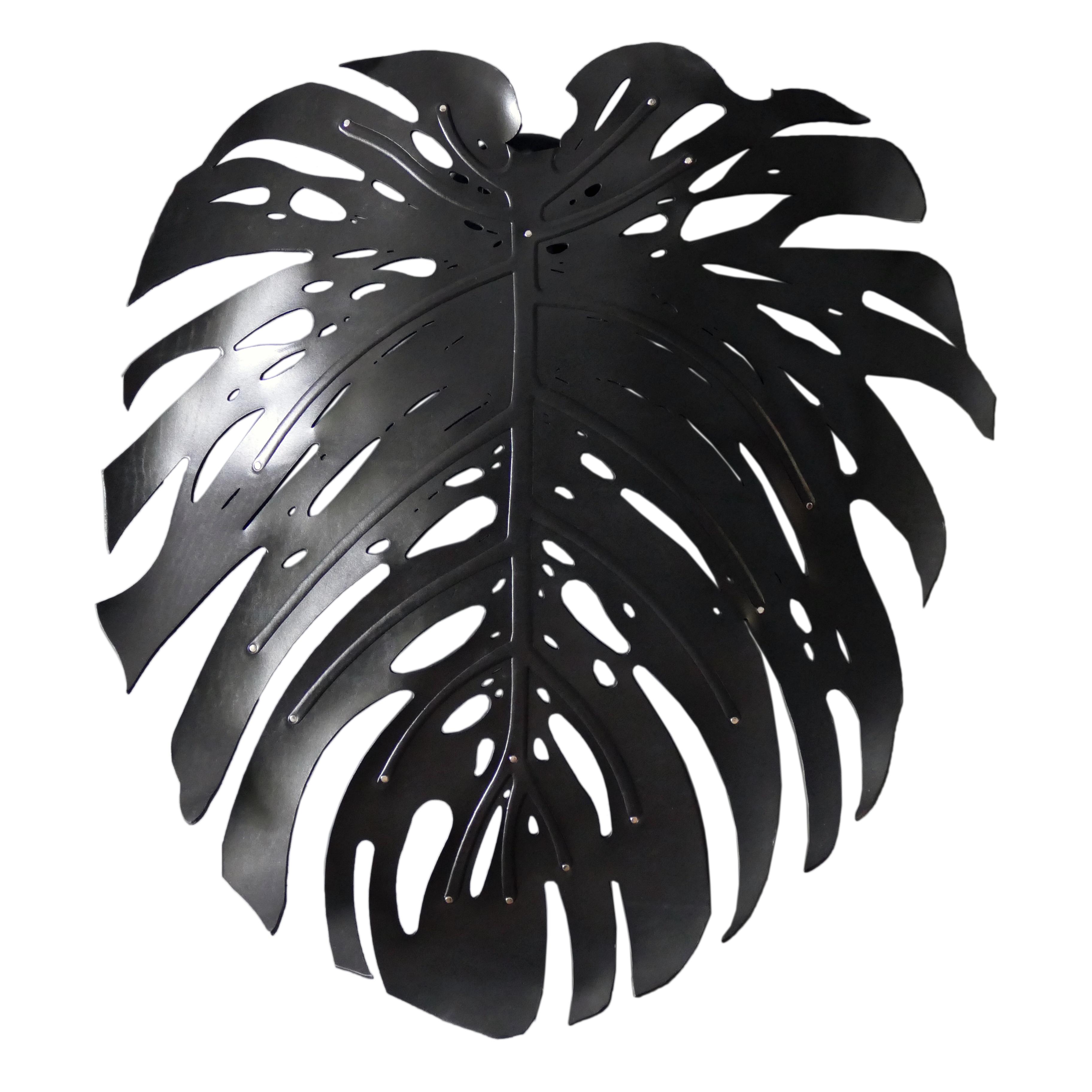 Delicious Wall Sconce - Black Leather