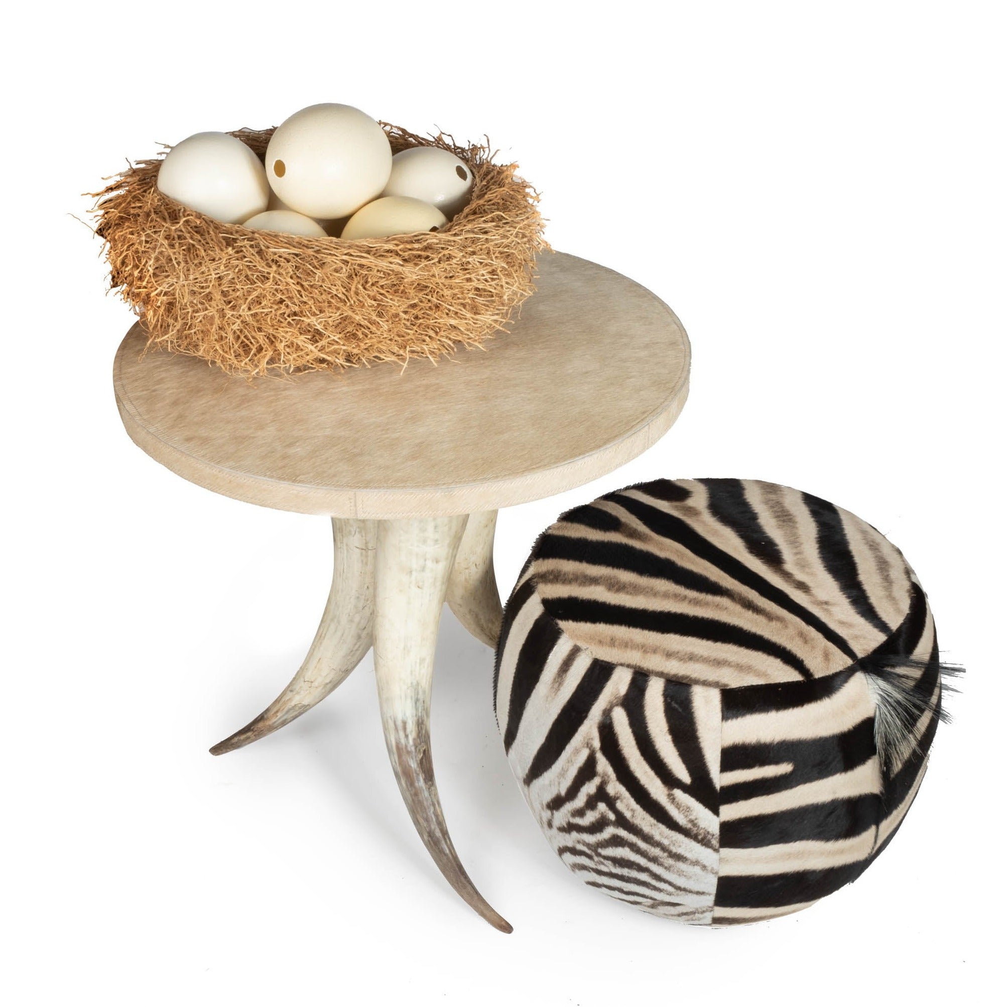 Cow Horn Table - Large