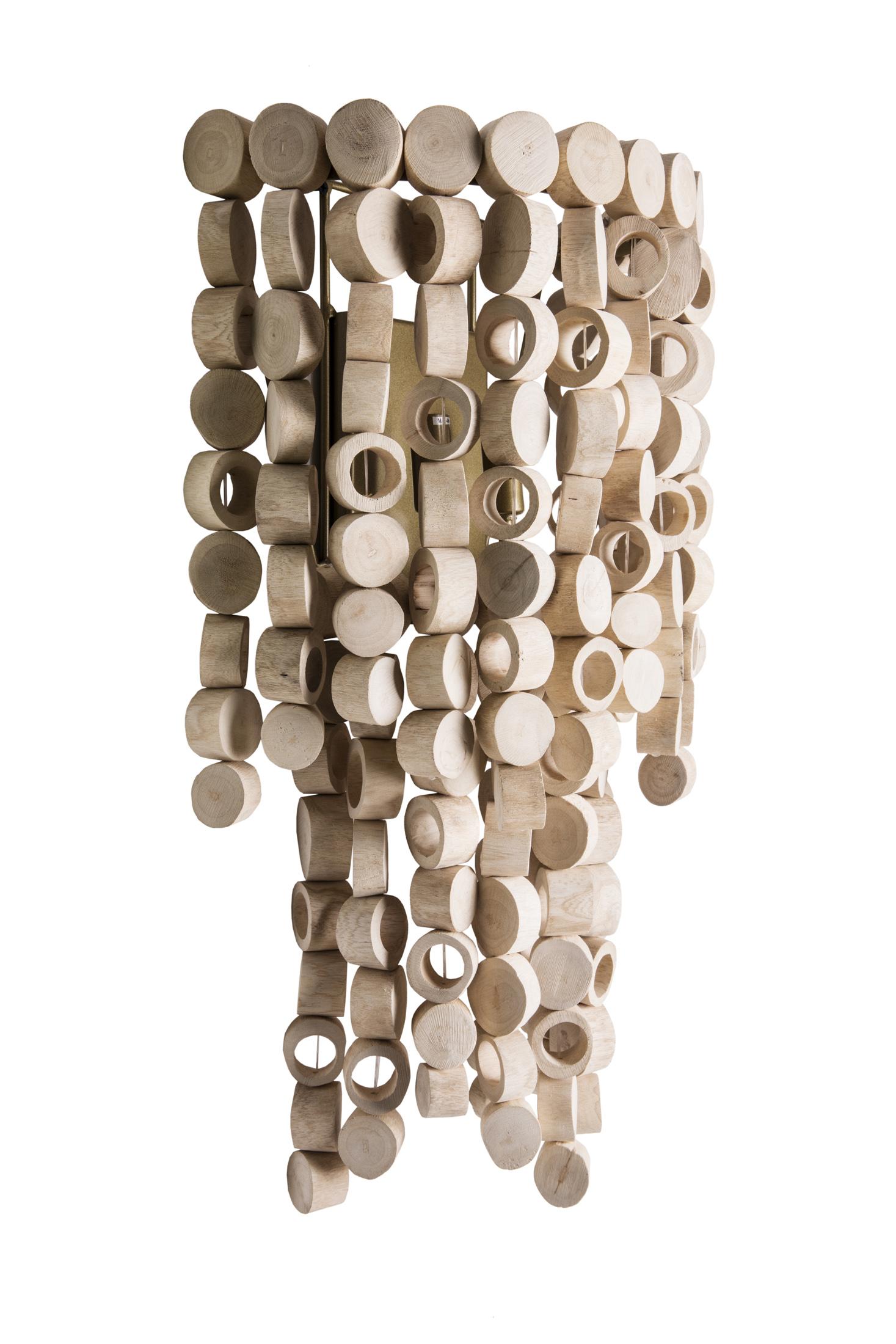 Disc Wall Sconce - Natural