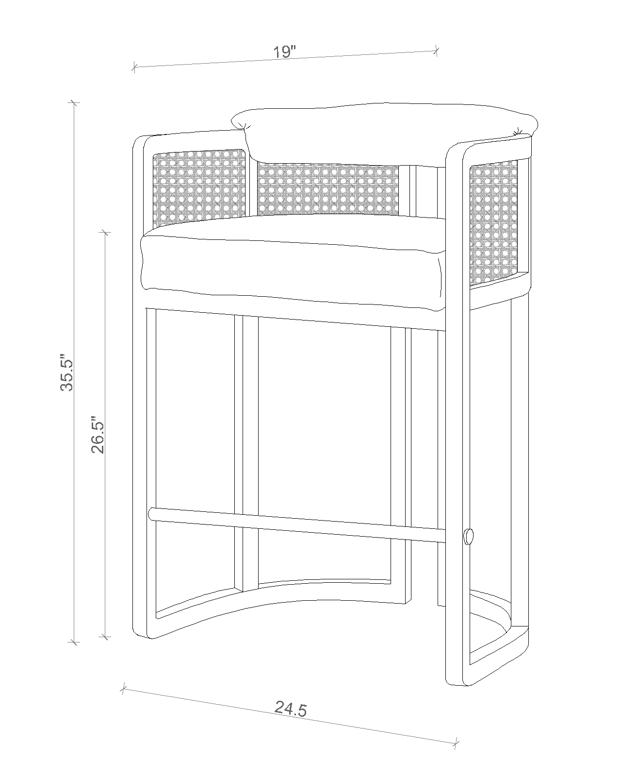 Livingstone Bar Stool