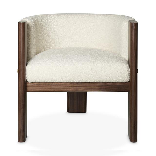 Malta Chair - Natural Boucle Fabric