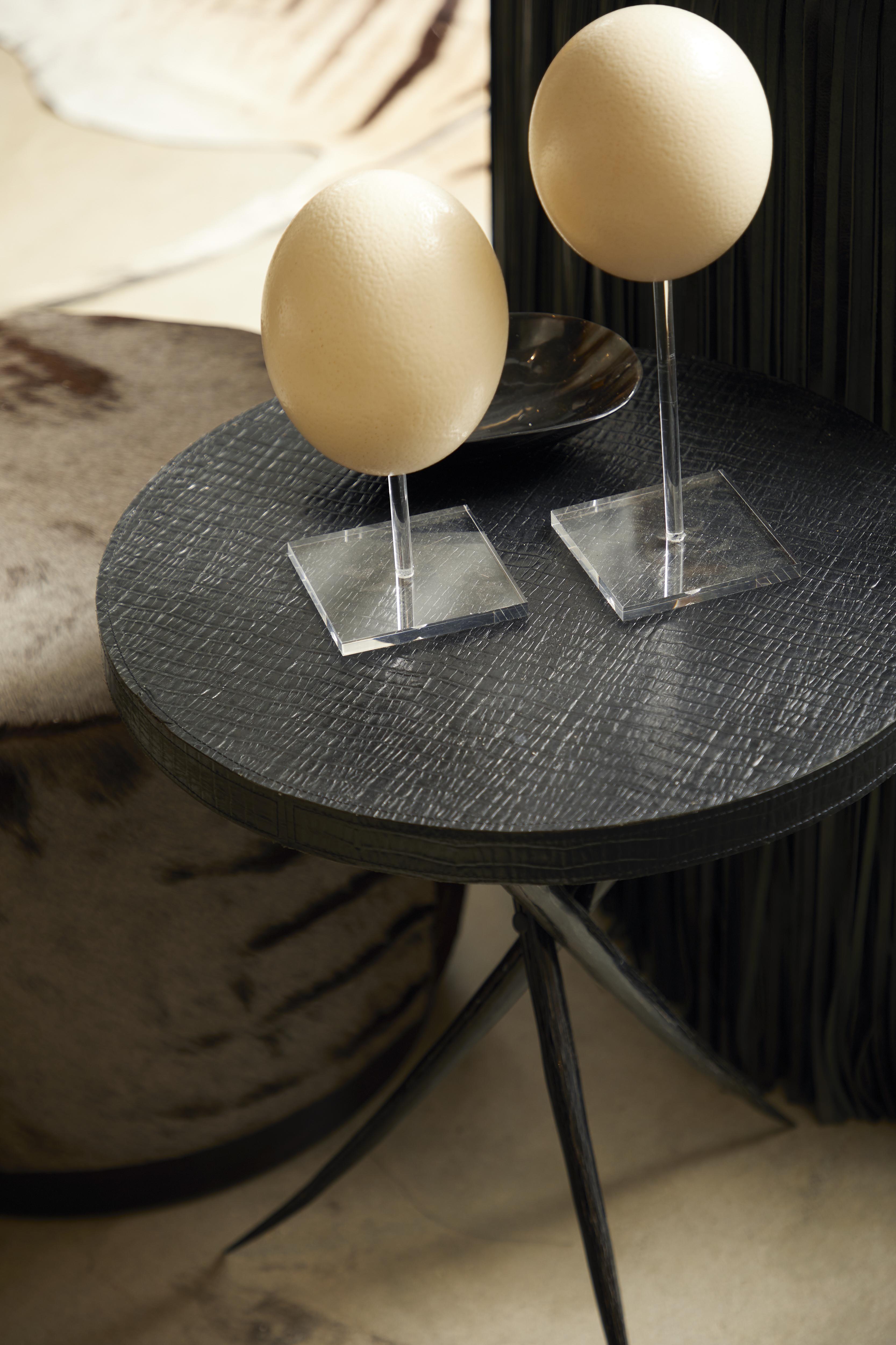 Gemsbok Horn Table