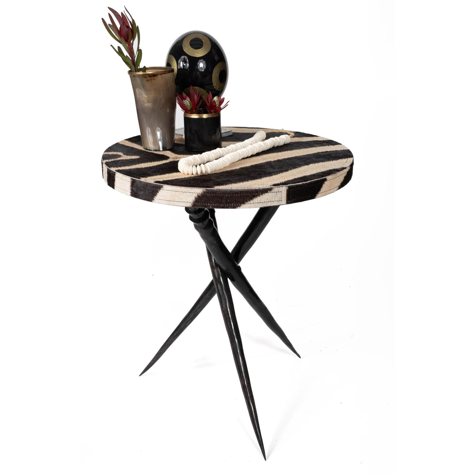 Gemsbok Horn Table