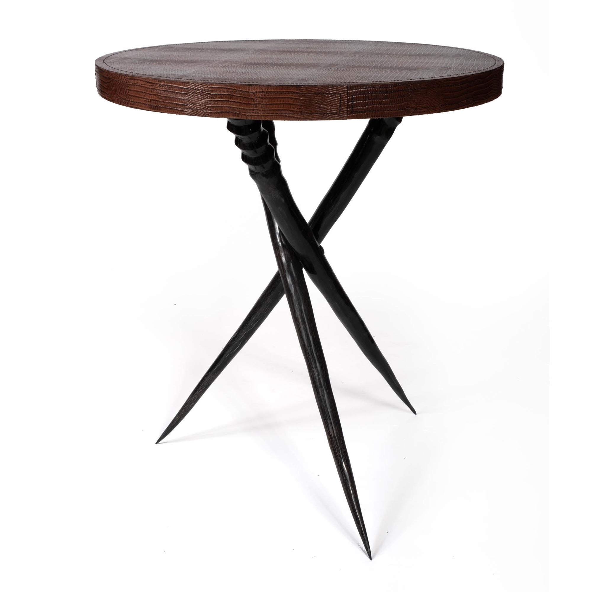 Gemsbok Horn Table