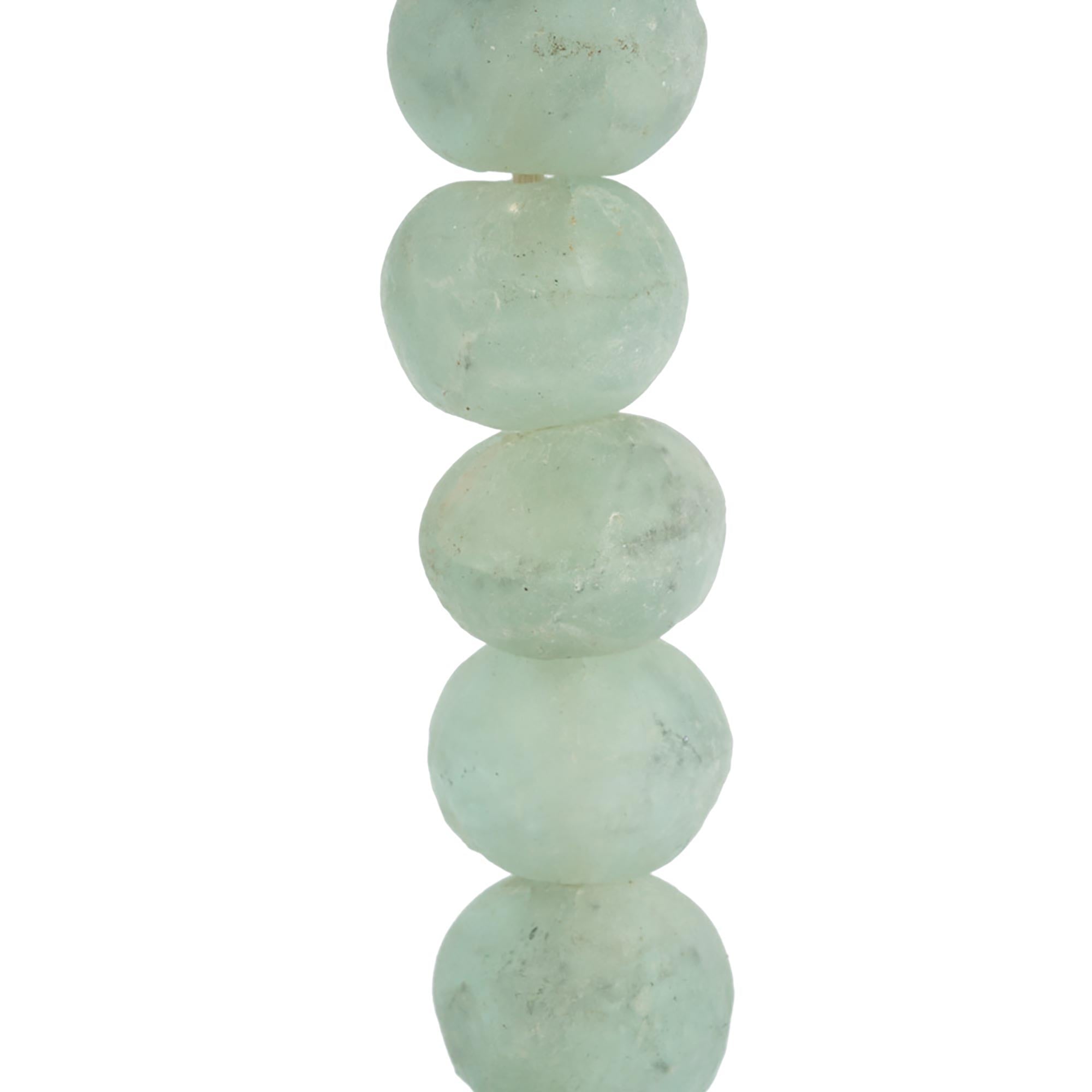 Ghanaian Glass Bead - Large - Opaque