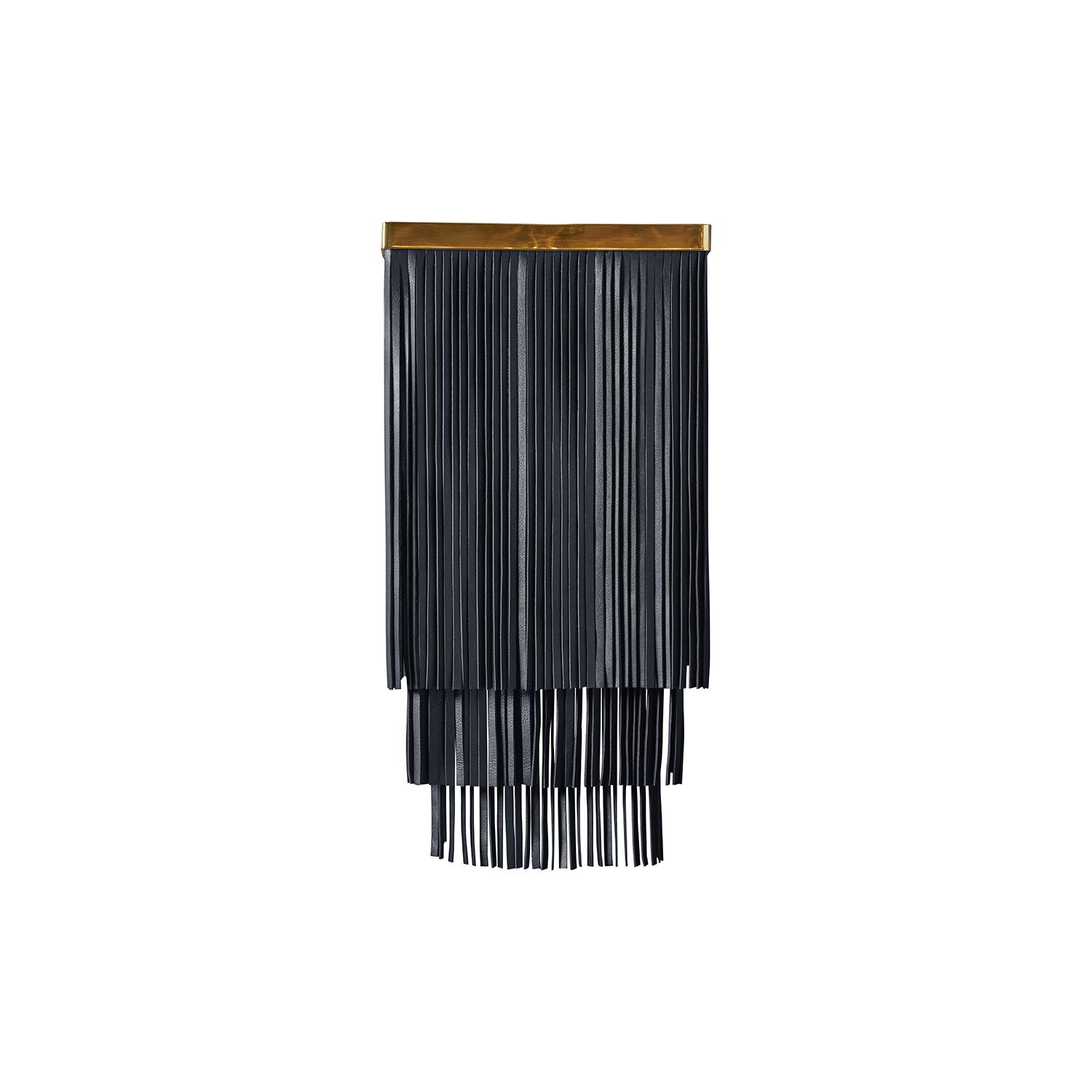 Ndidi Wall Sconce - Brass - NeKeia Leather