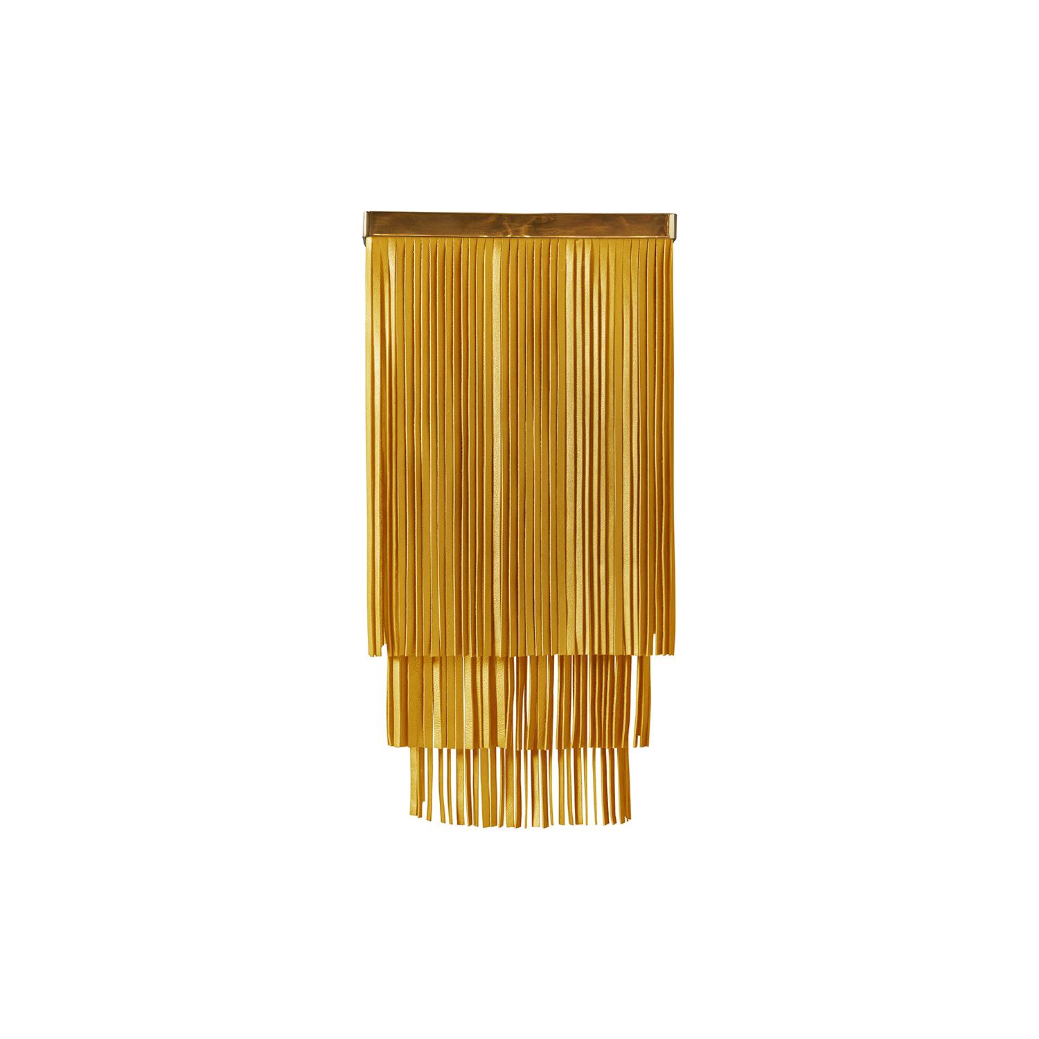 Ndidi Wall Sconce - Brass - NeKeia Leather