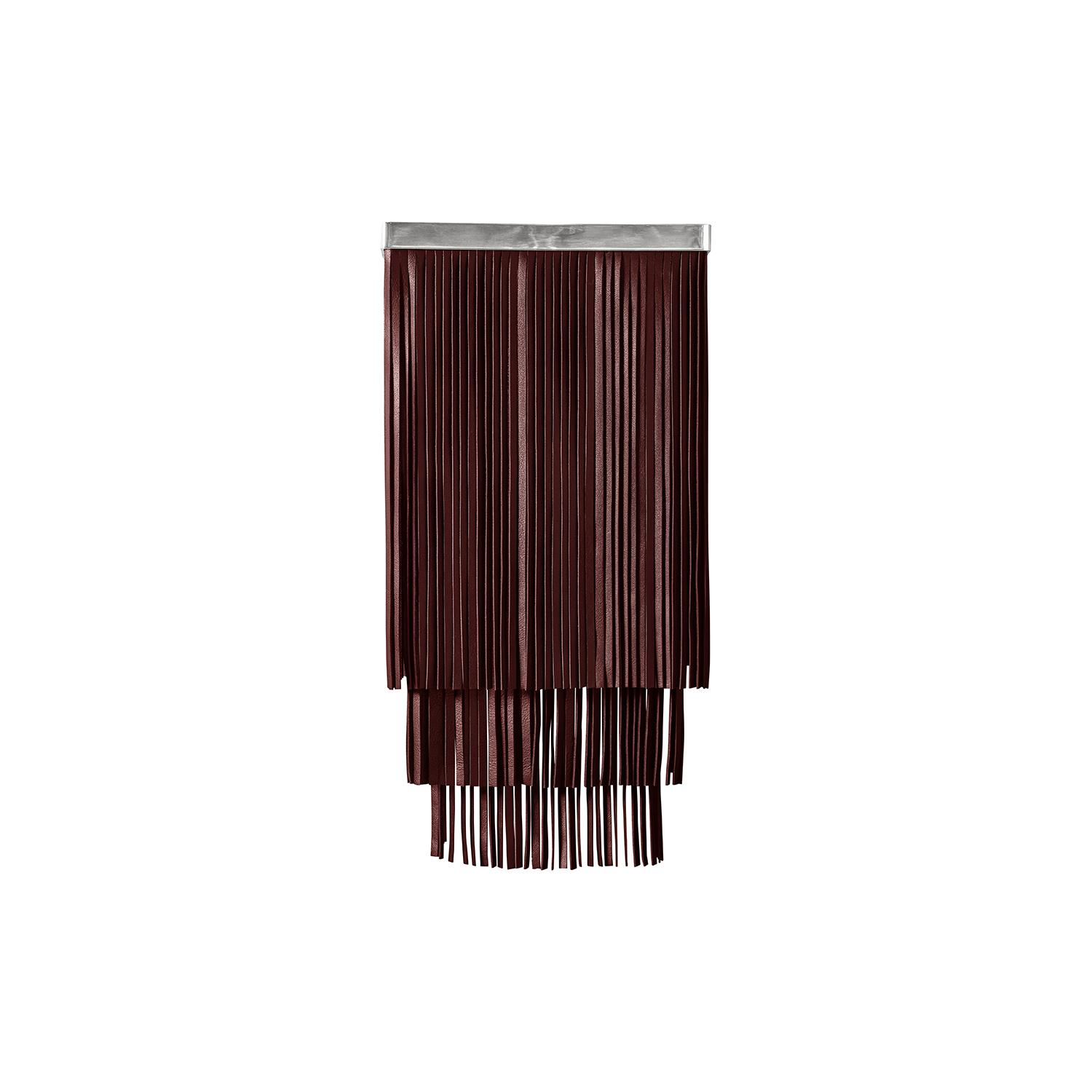 Ndidi Wall Sconce - Nickel - NeKeia Leather