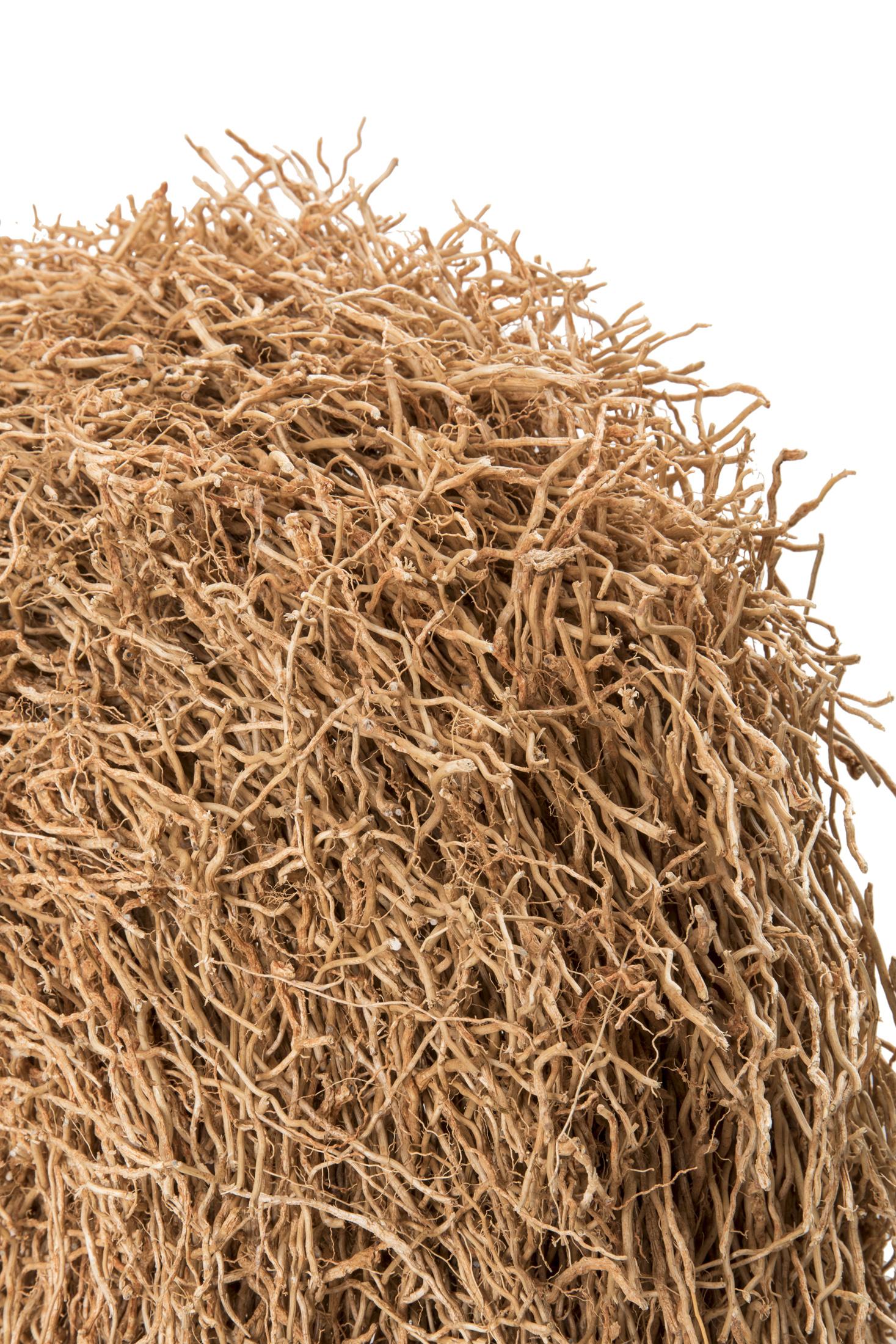 Vetiver Basket on Stand - Small