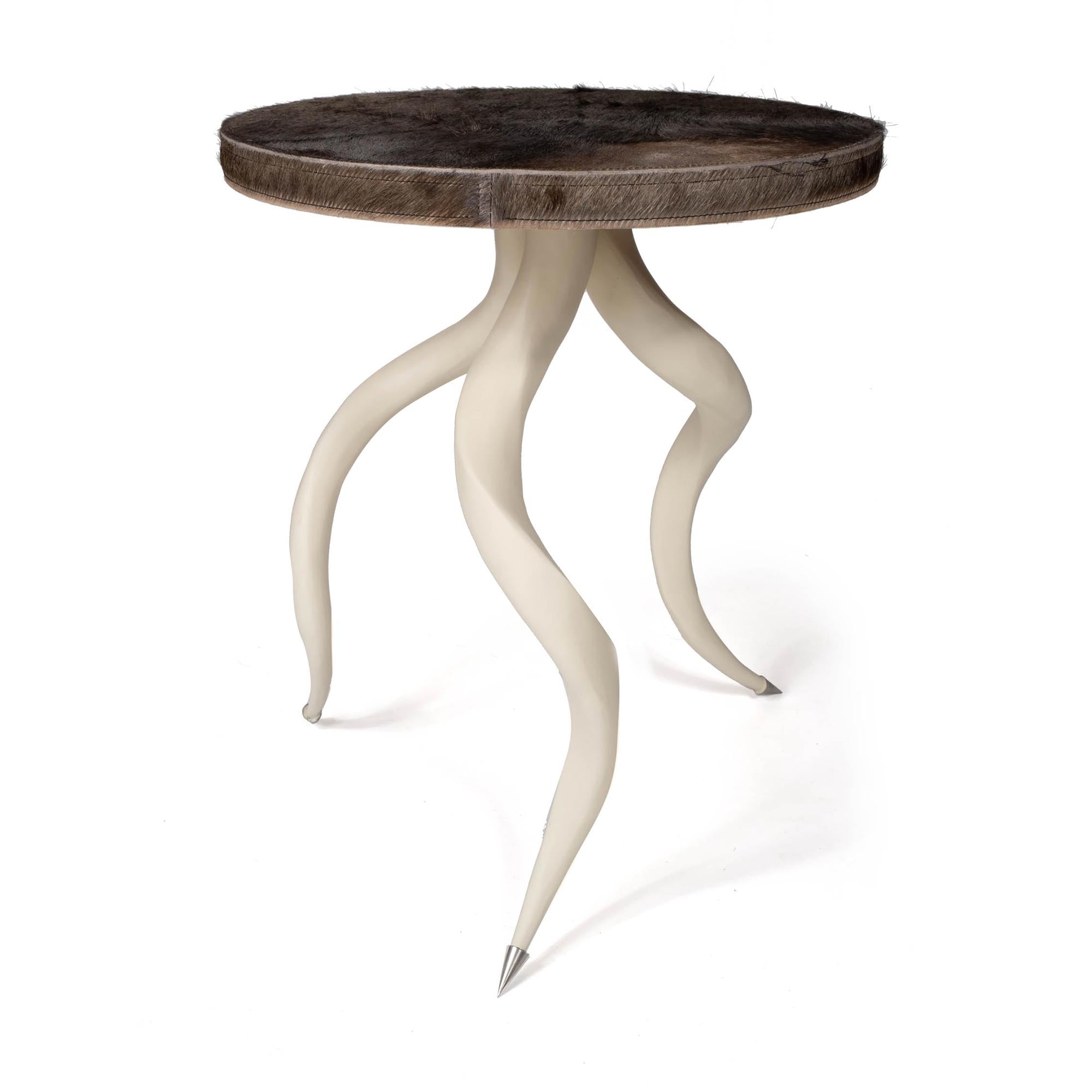 Cream Kudu Horn Table