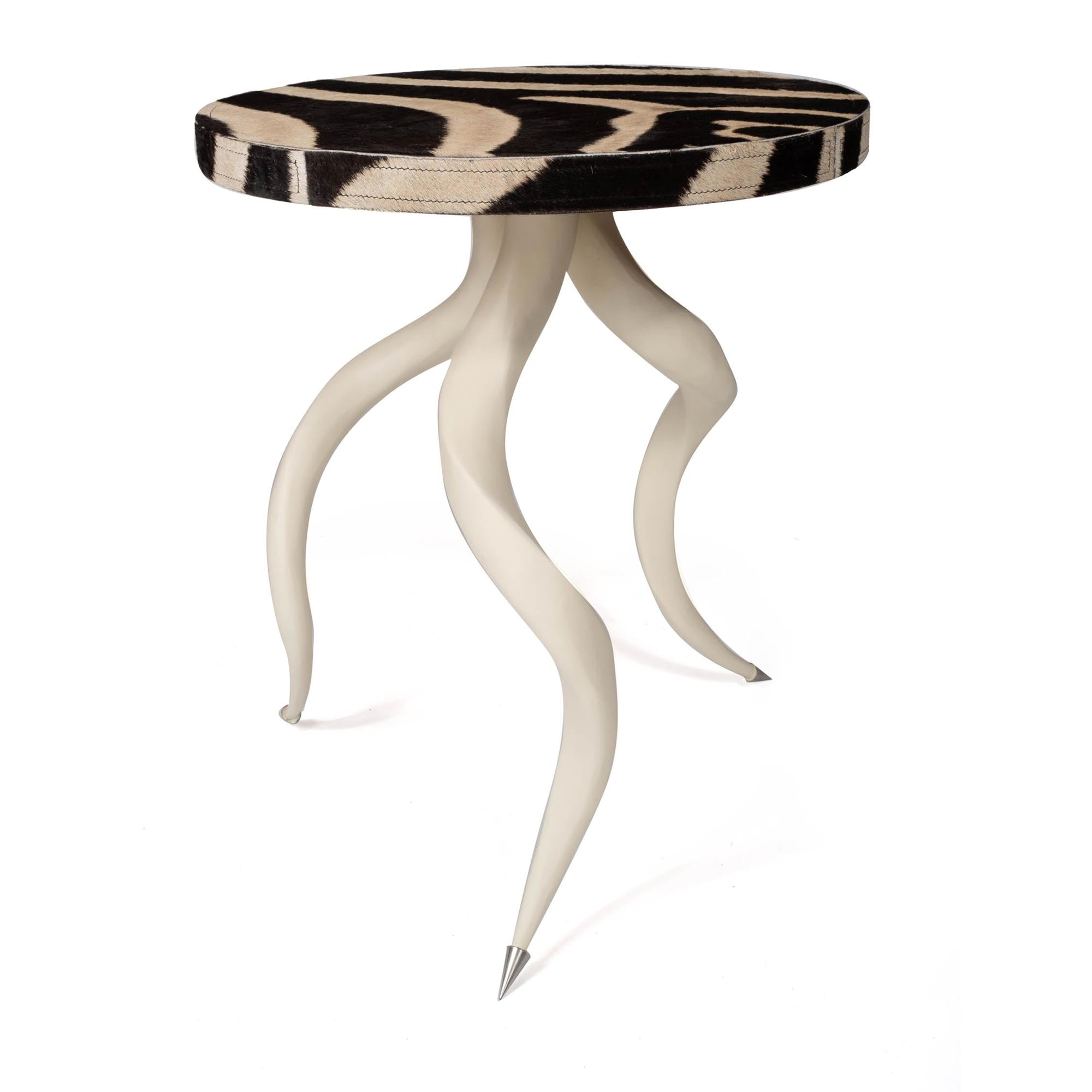 Cream Kudu Horn Table