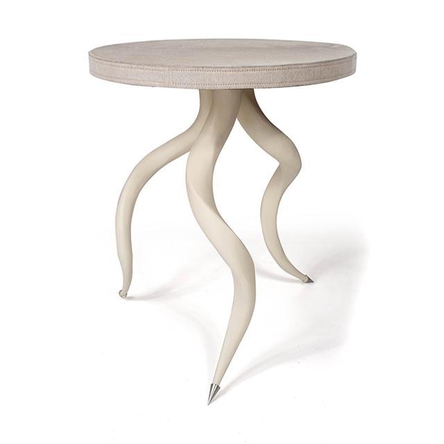 Cream Kudu Horn Table