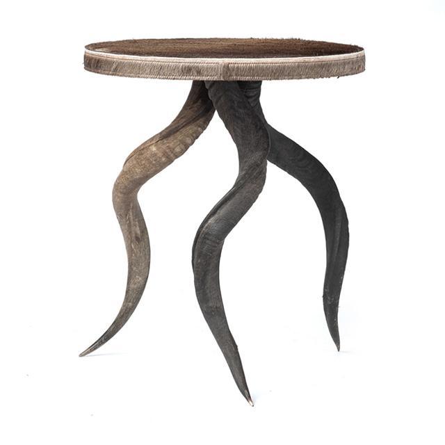 Natural Kudu Horn Table