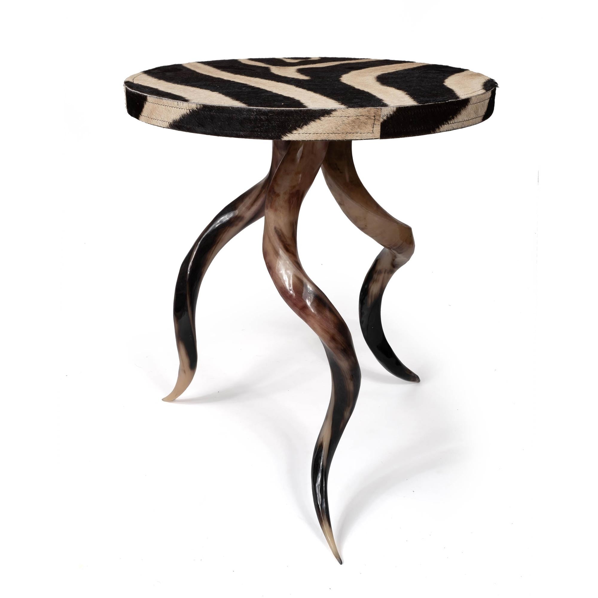 Polished Kudu Horn Table