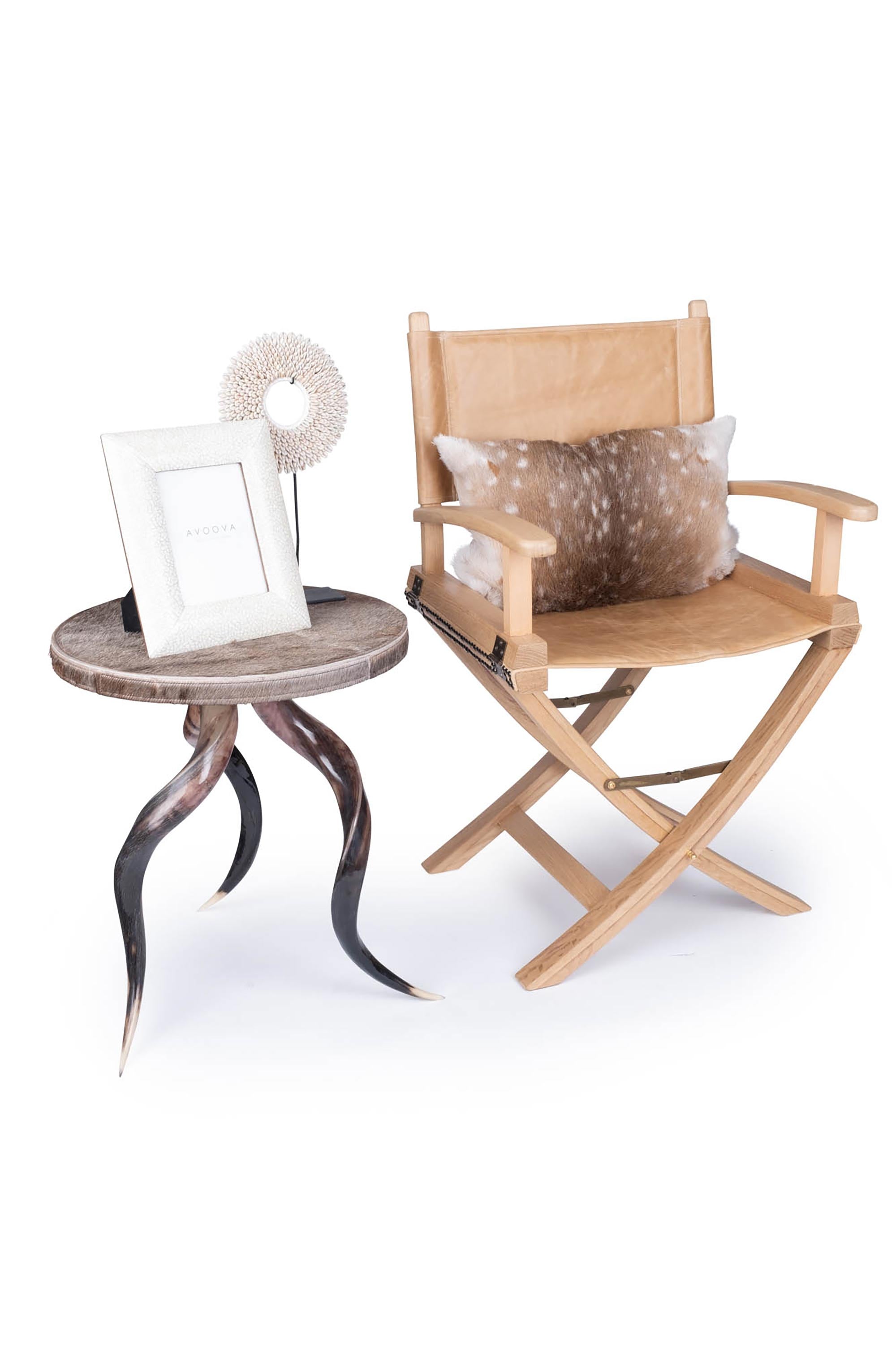 Polished Kudu Horn Table