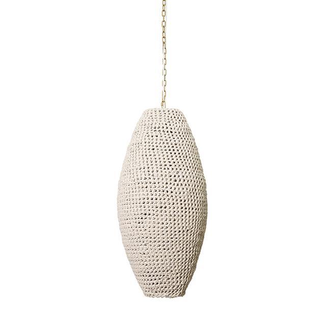 Crocheted Leather Pod - Large
