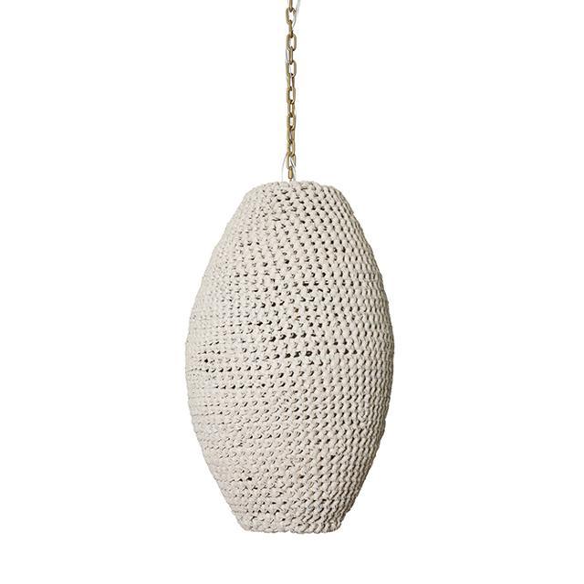 Crocheted Leather Pod - Medium
