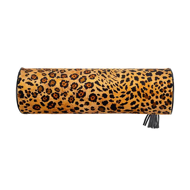 Safari Spot Bolster Pillow - Velvet - Gold