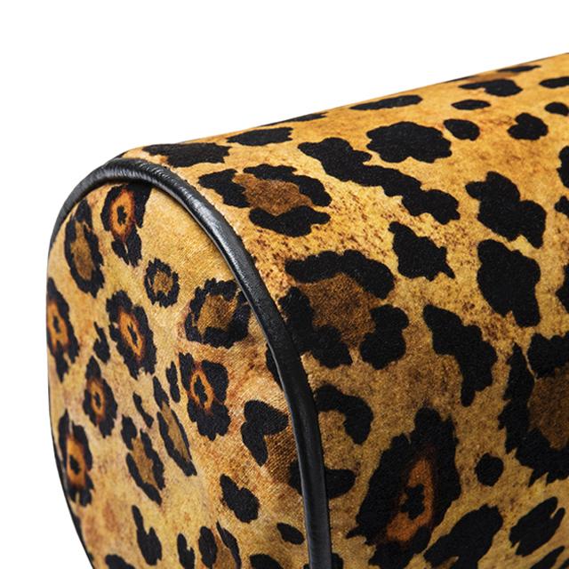 Safari Spot Bolster Pillow - Velvet - Gold