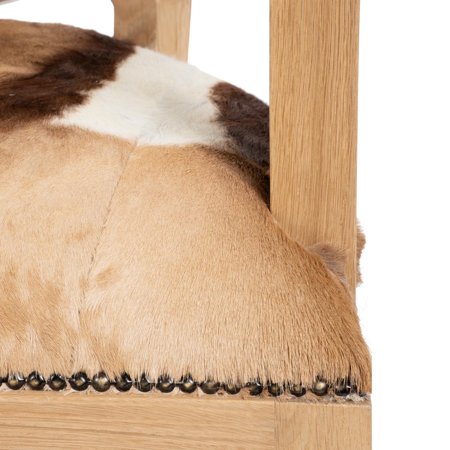 Springbok Hide Manhattan Chair