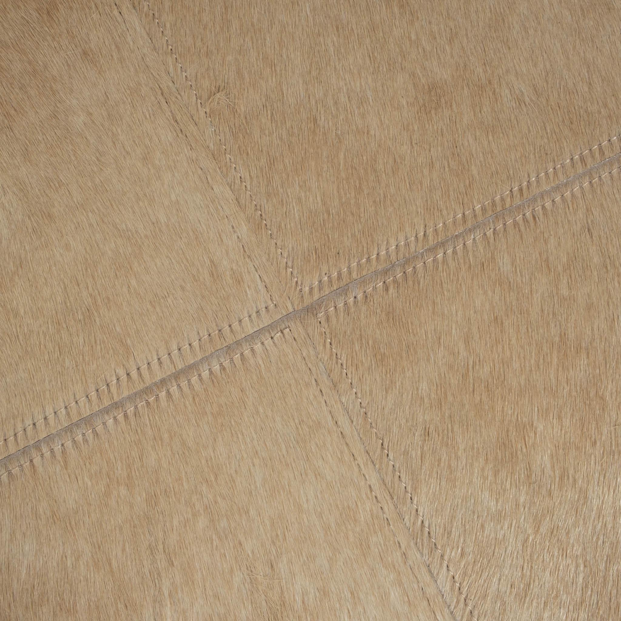 Cream Cow Hide Tray / Warthog Tusk Handles