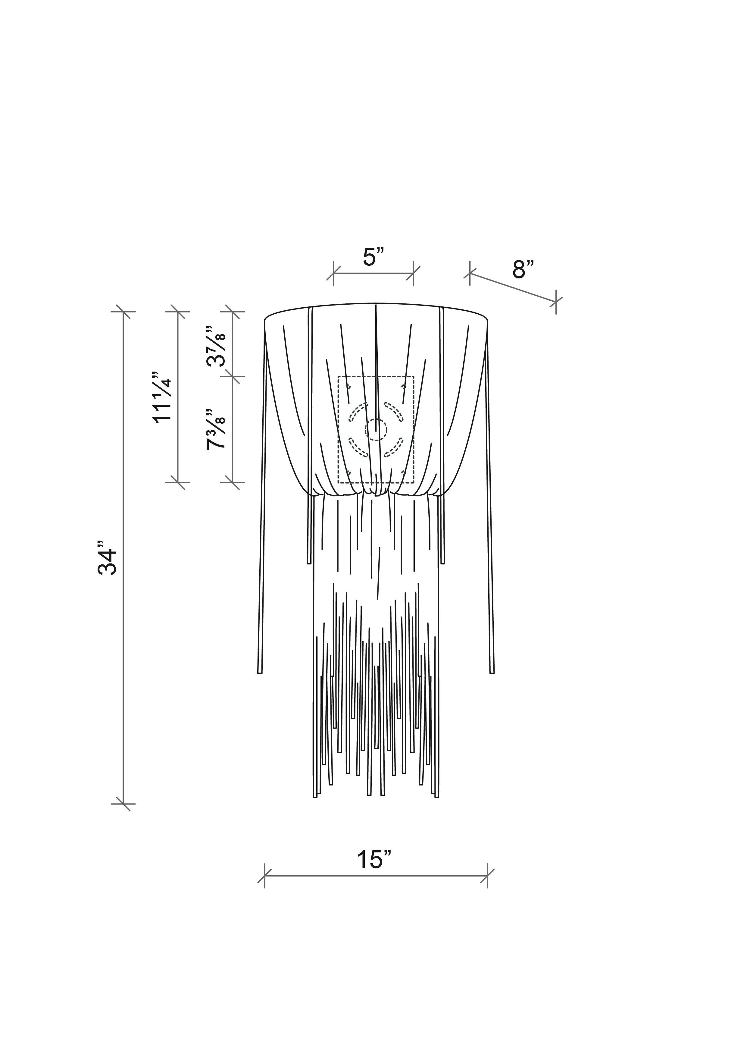 Urchin Wall Sconce - Premium Leather