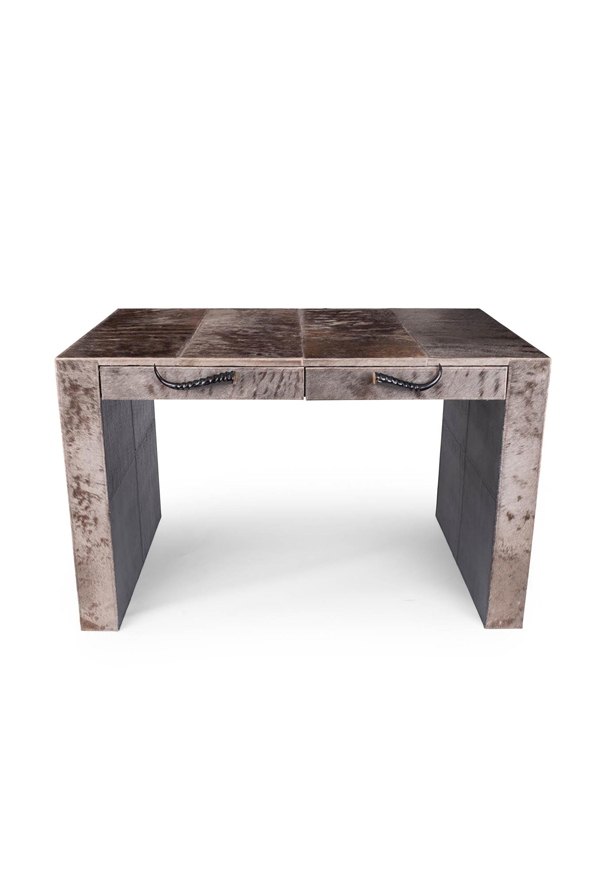 Wildebeest Hide Desk