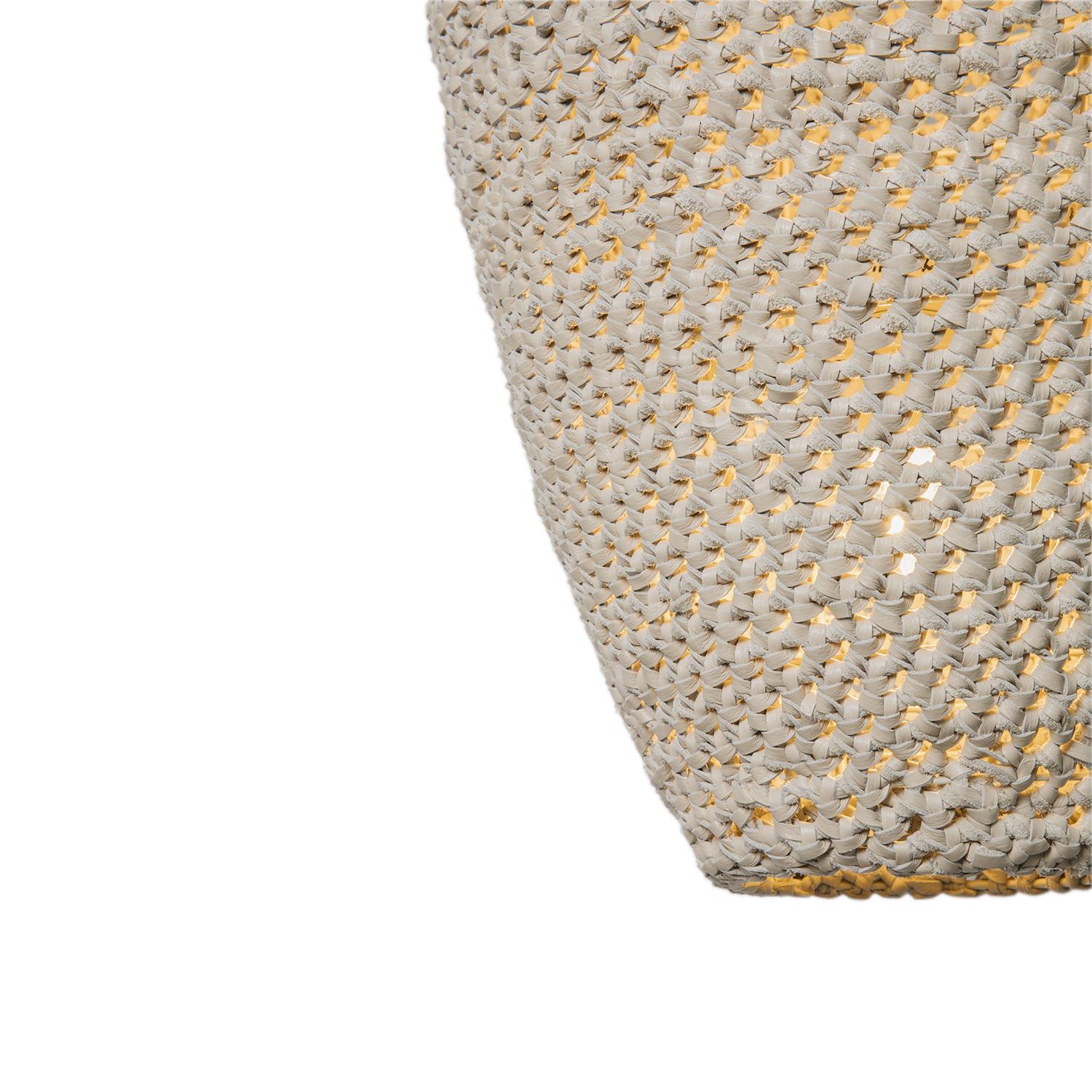 Crochted Leather Pod - Extra Large