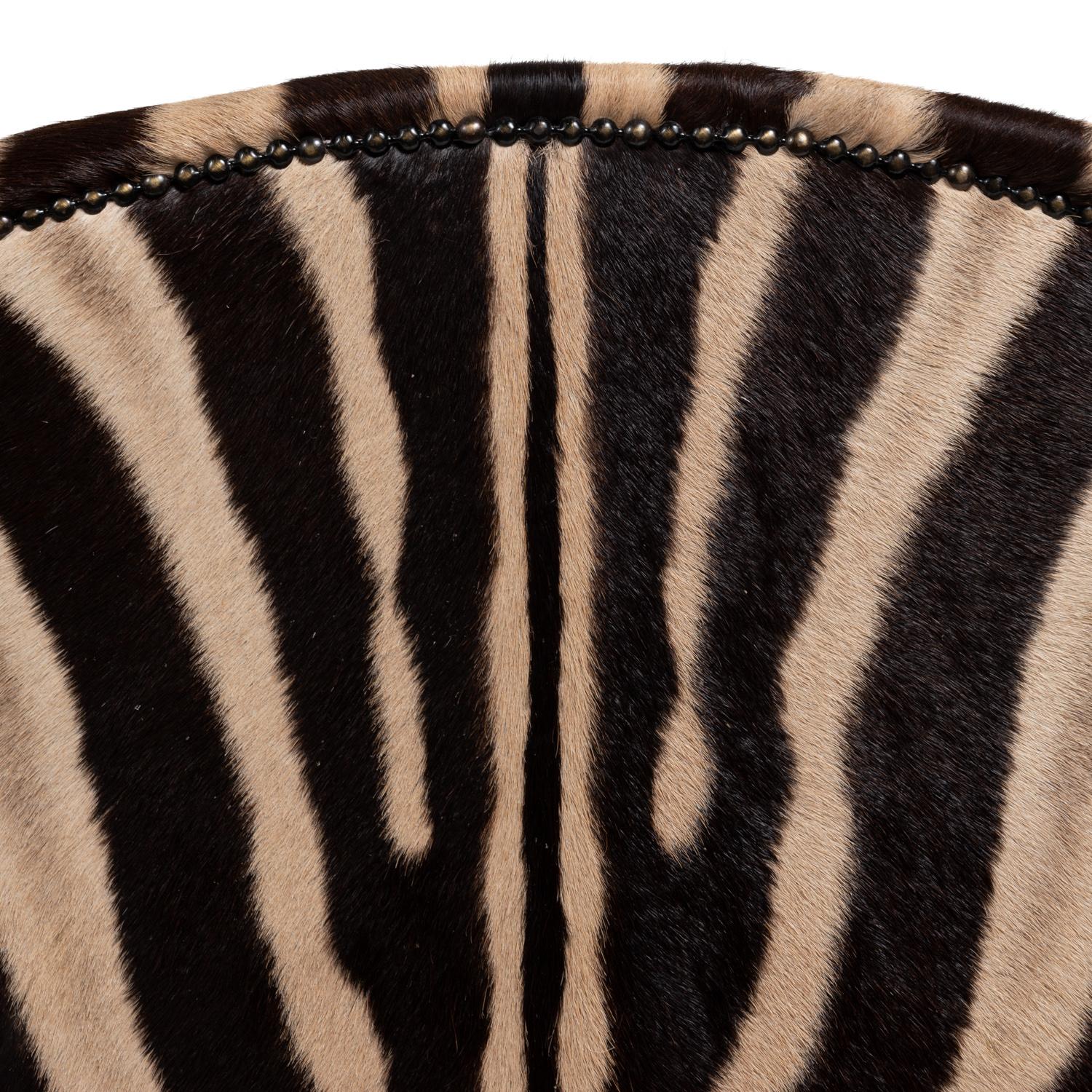 Zebra Hide Settee