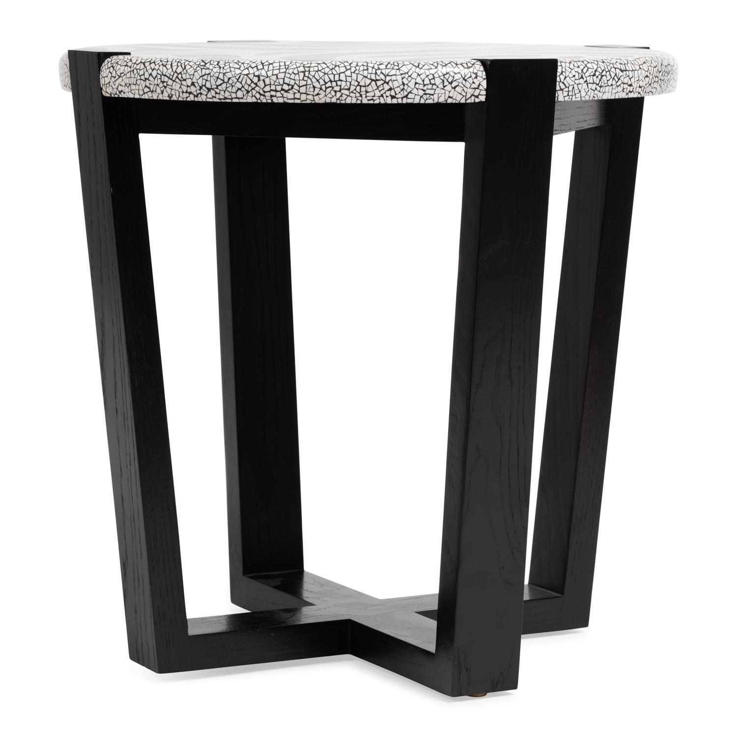 Nama Side Table - Zebra