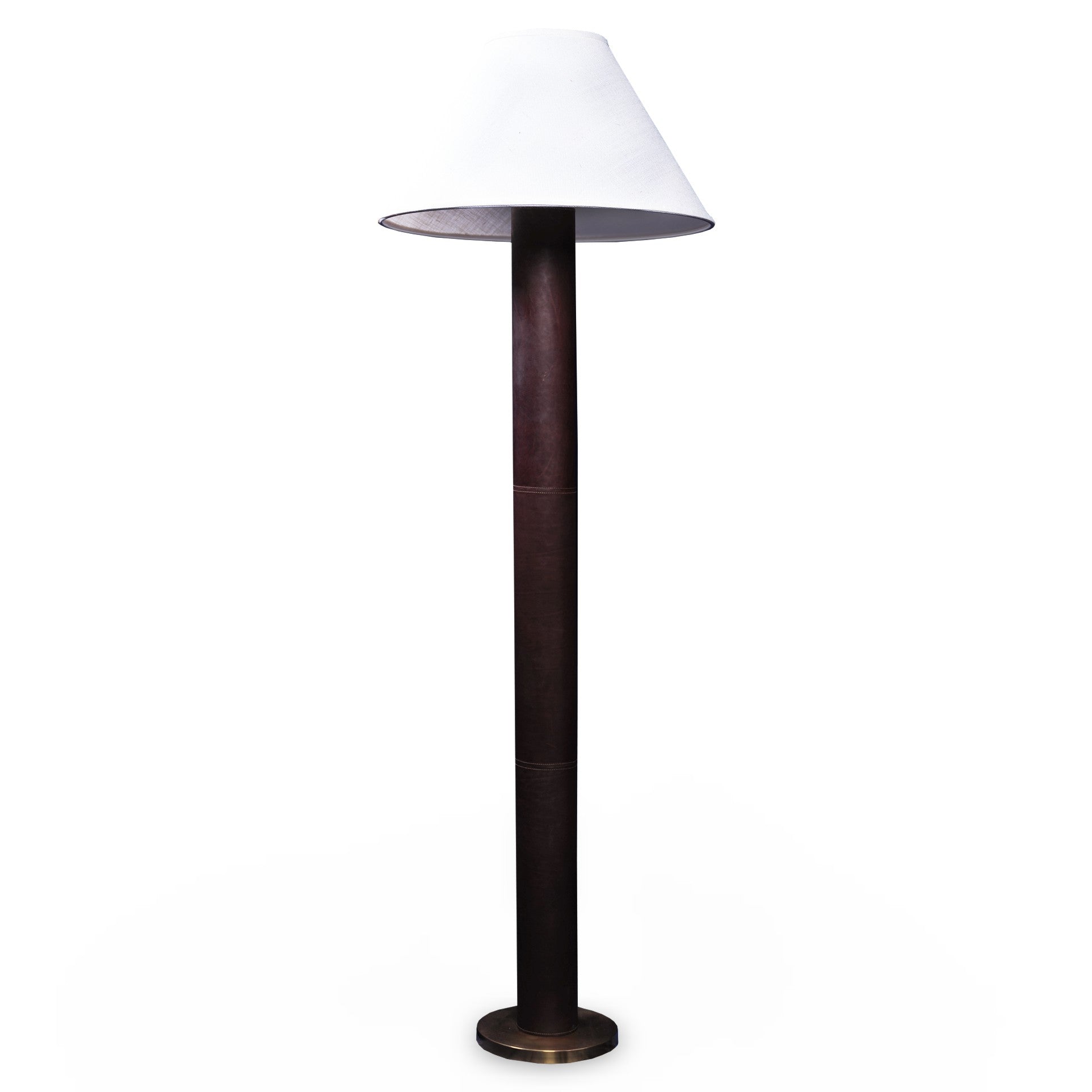Nawi Floor Lamp in Leather