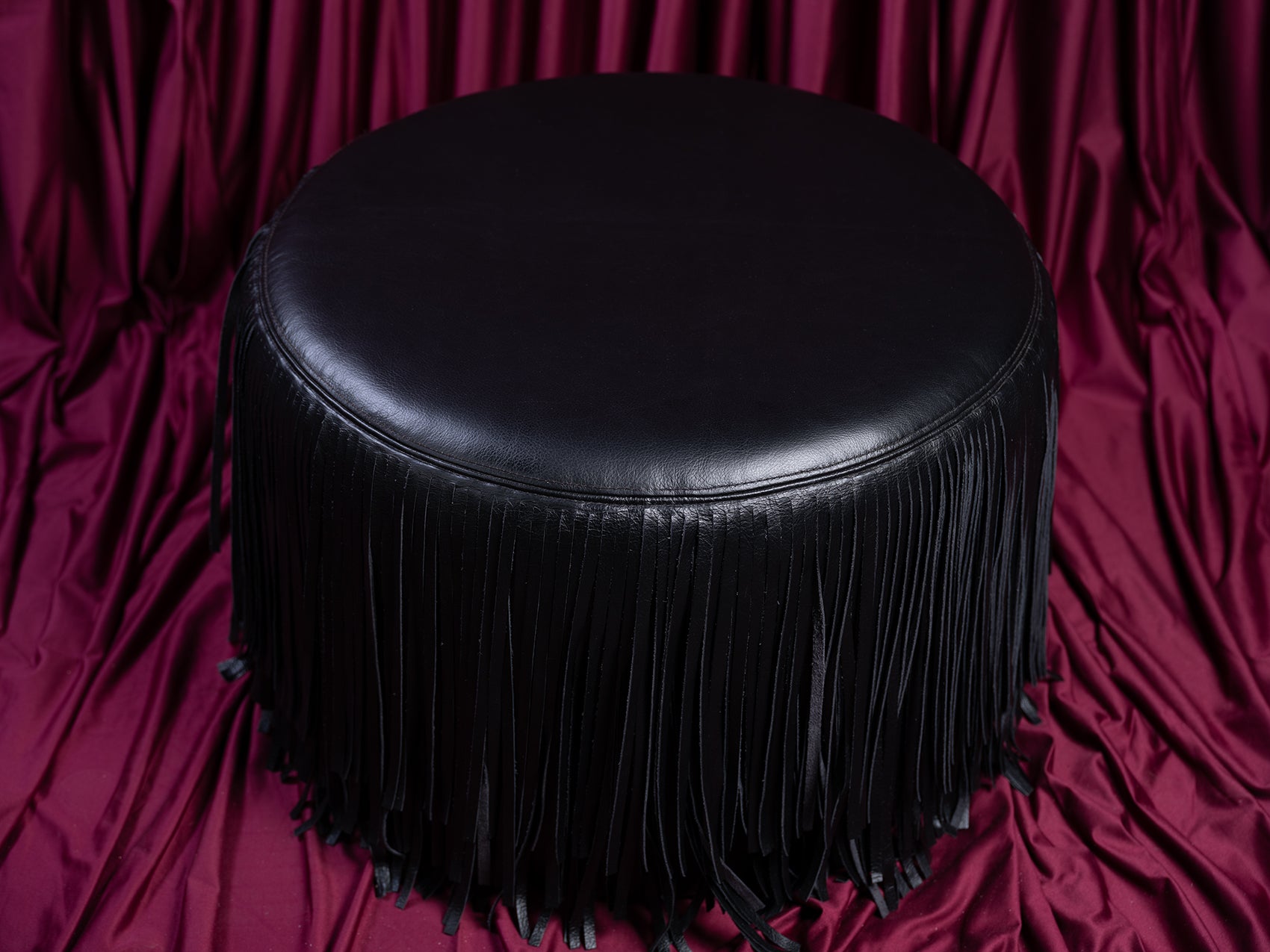 Ndidi Ottoman in Premium Leather