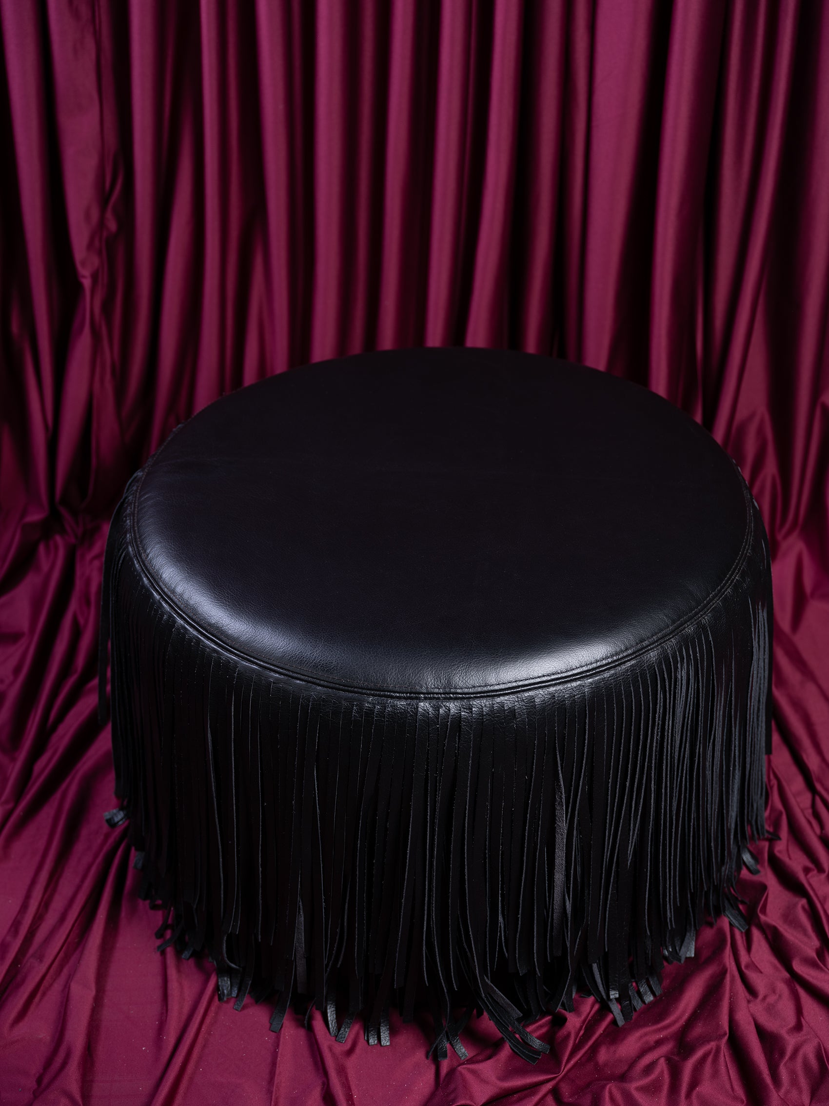 Ndidi Ottoman in Premium Leather